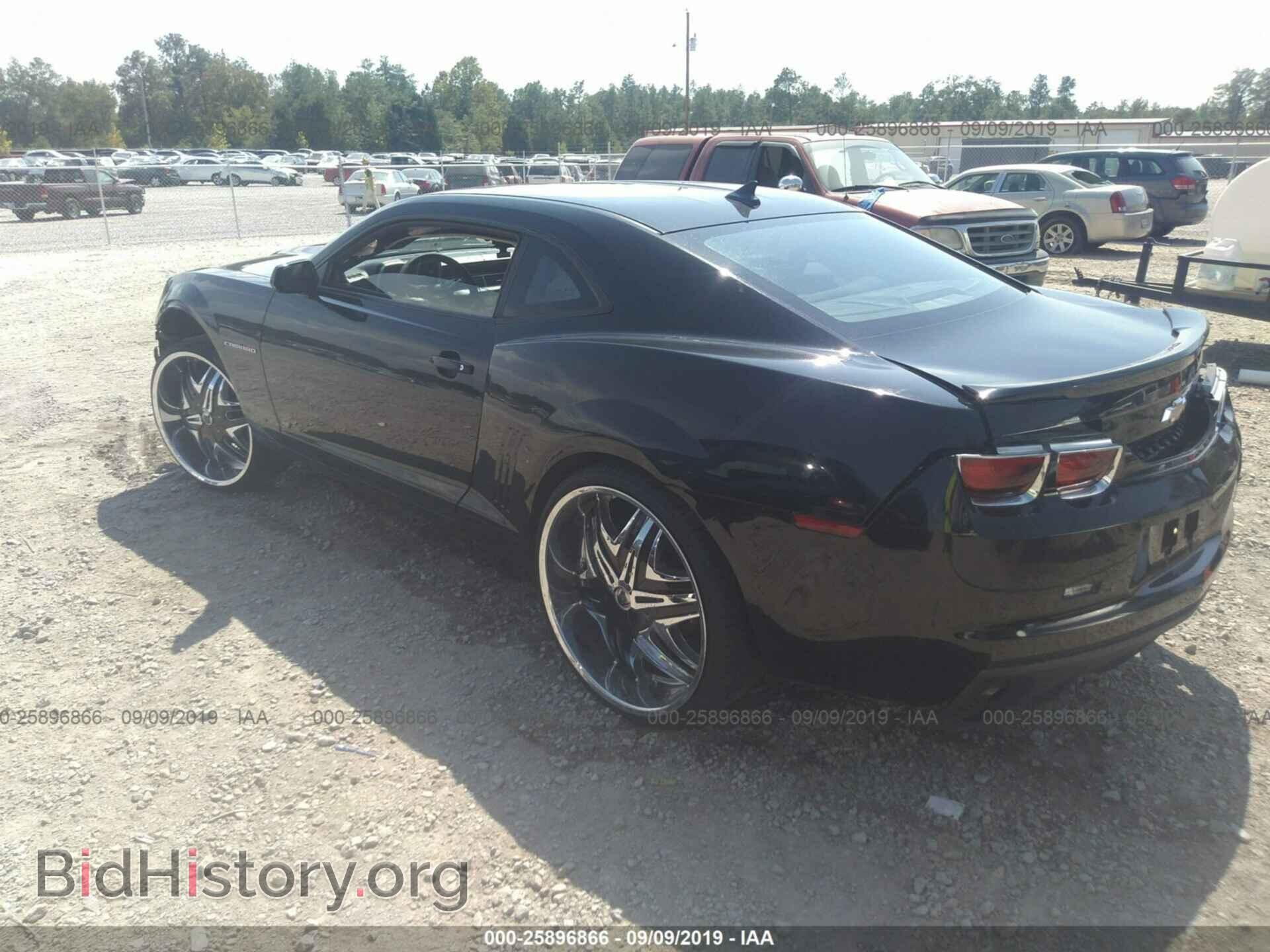 2012 CHEVROLET CAMARO - VIN: 2G1FA1E33C9162563 - Фото 3