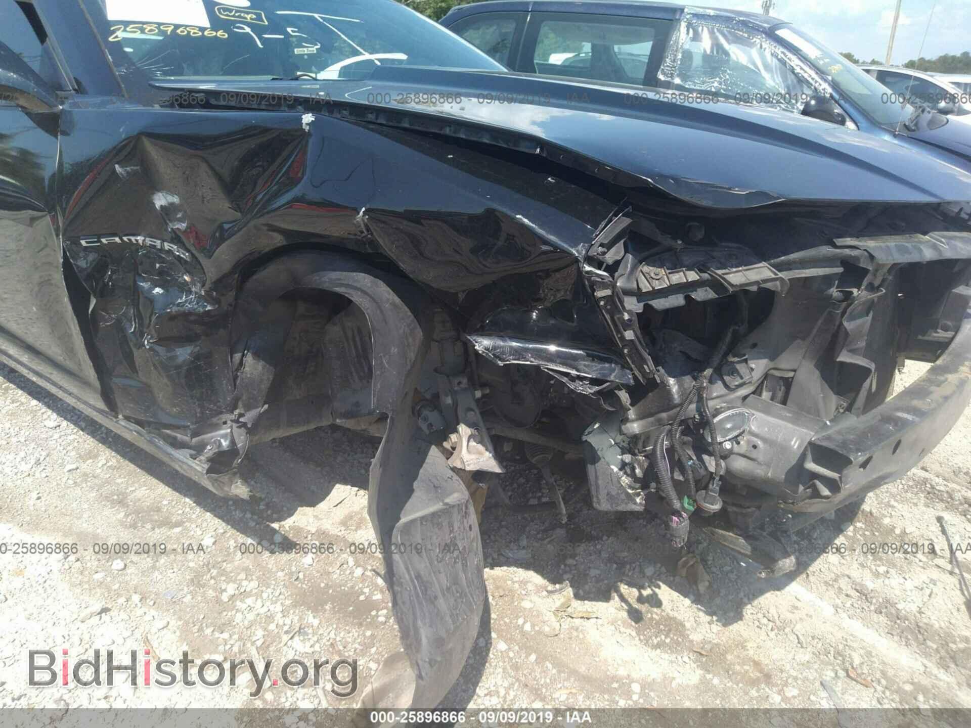 2012 CHEVROLET CAMARO - VIN: 2G1FA1E33C9162563 - Фото 6