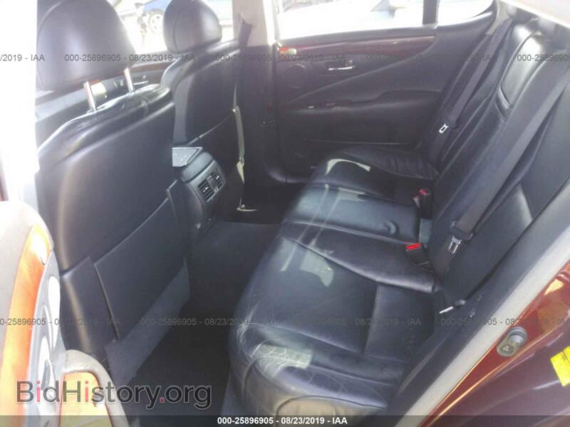2008 Lexus LS (VIN JTHBL46F385066607) — photo 8 of 10