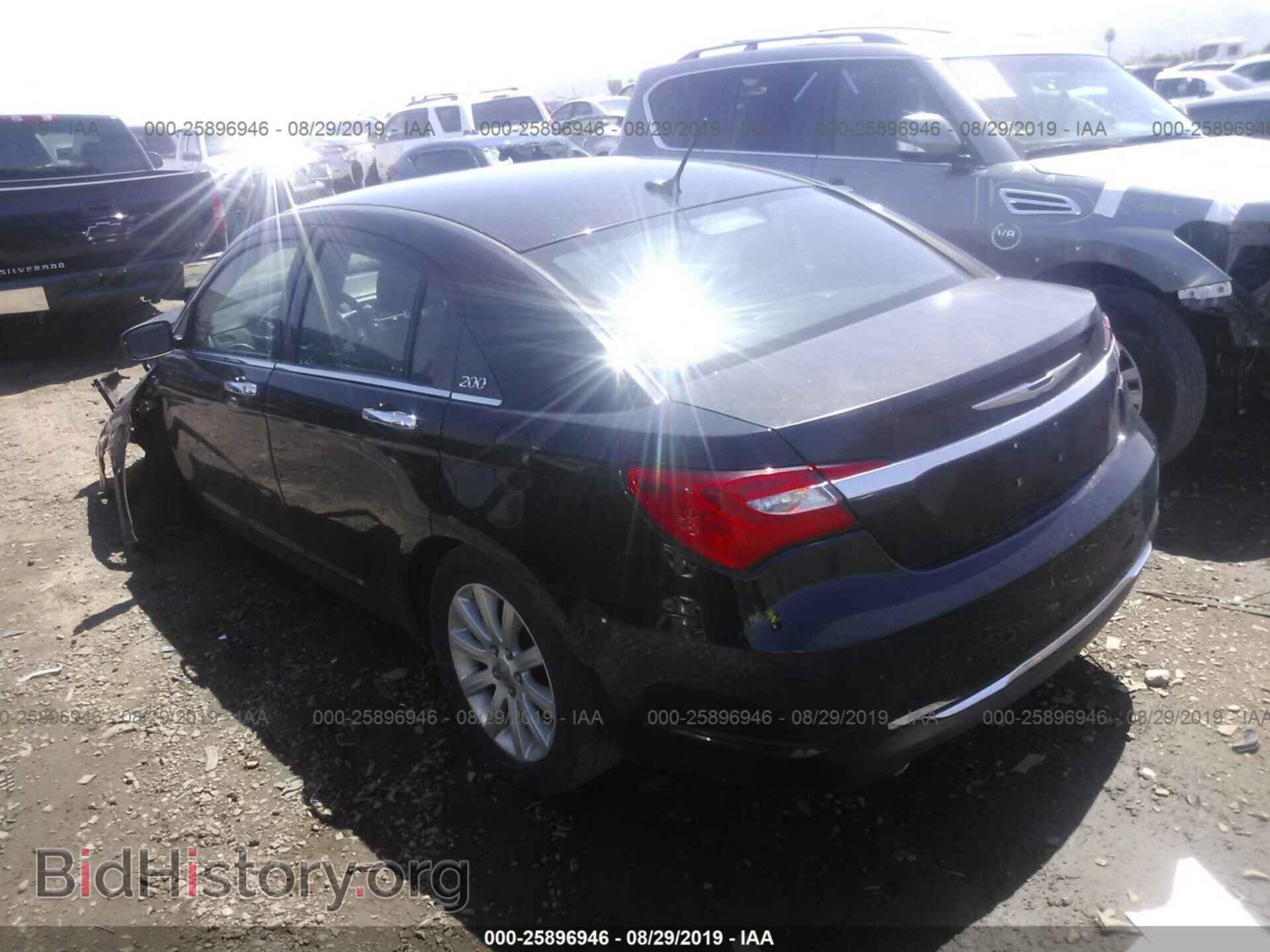 2014 CHRYSLER 200 - VIN: 1C3CCBCG4EN100075 - Фото 3