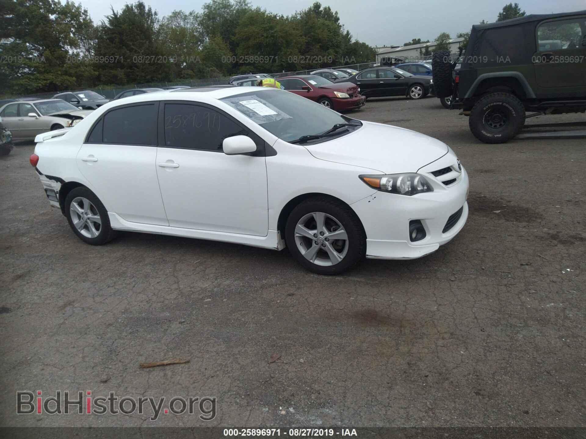 Photo 2T1BU4EEXCC820749 - TOYOTA COROLLA 2012