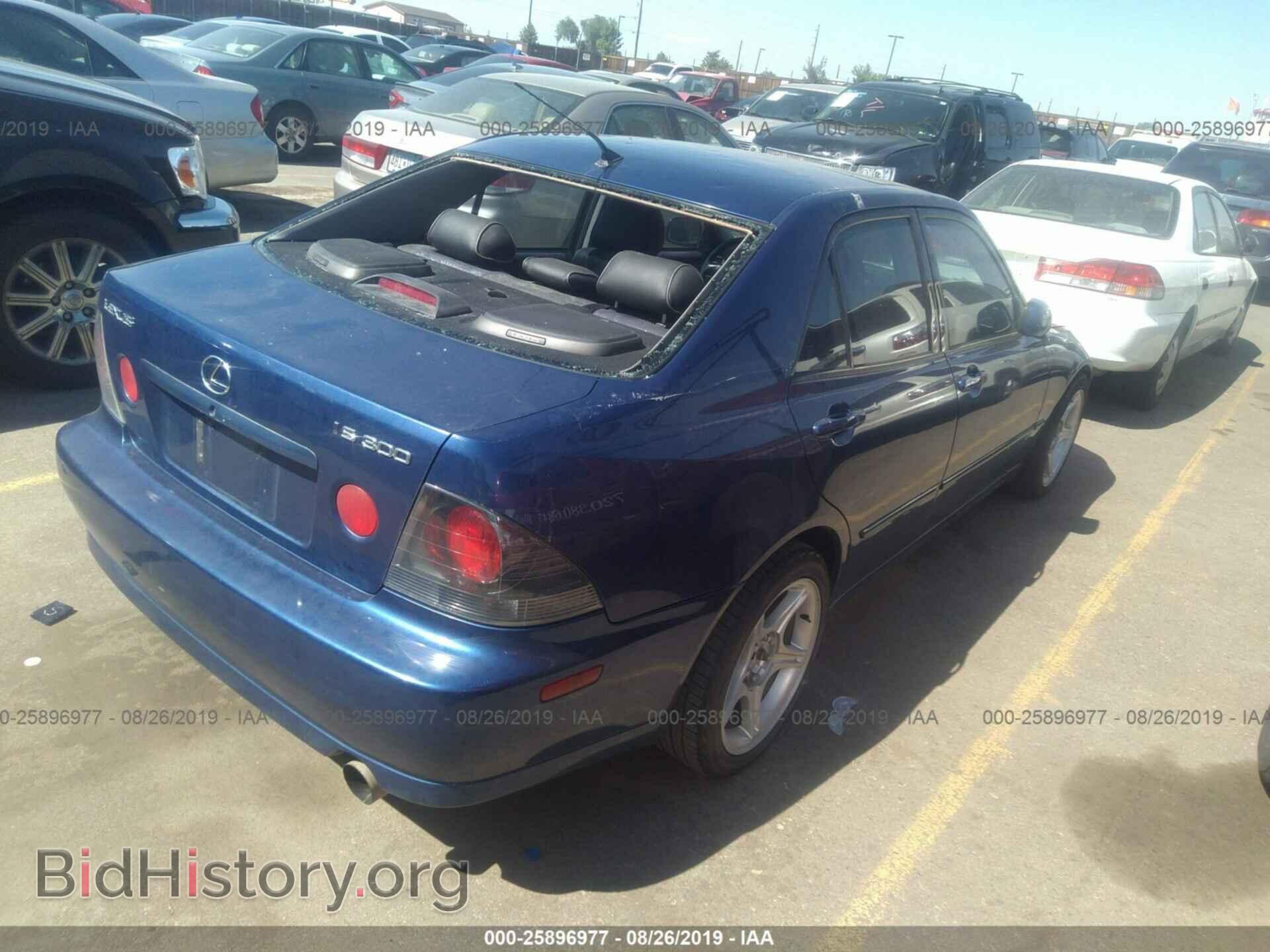 2002 LEXUS IS - VIN: JTHBD192020060983 - Фото 4