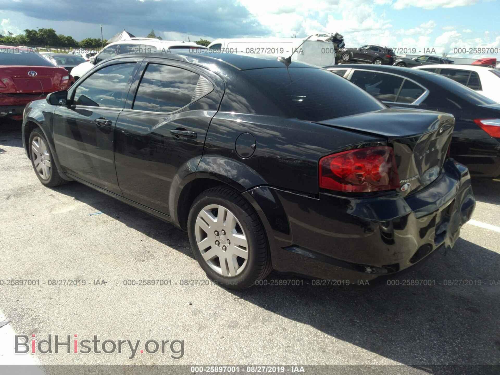 2013 DODGE AVENGER - VIN: 1C3CDZAB5DN653622 - Фото 3