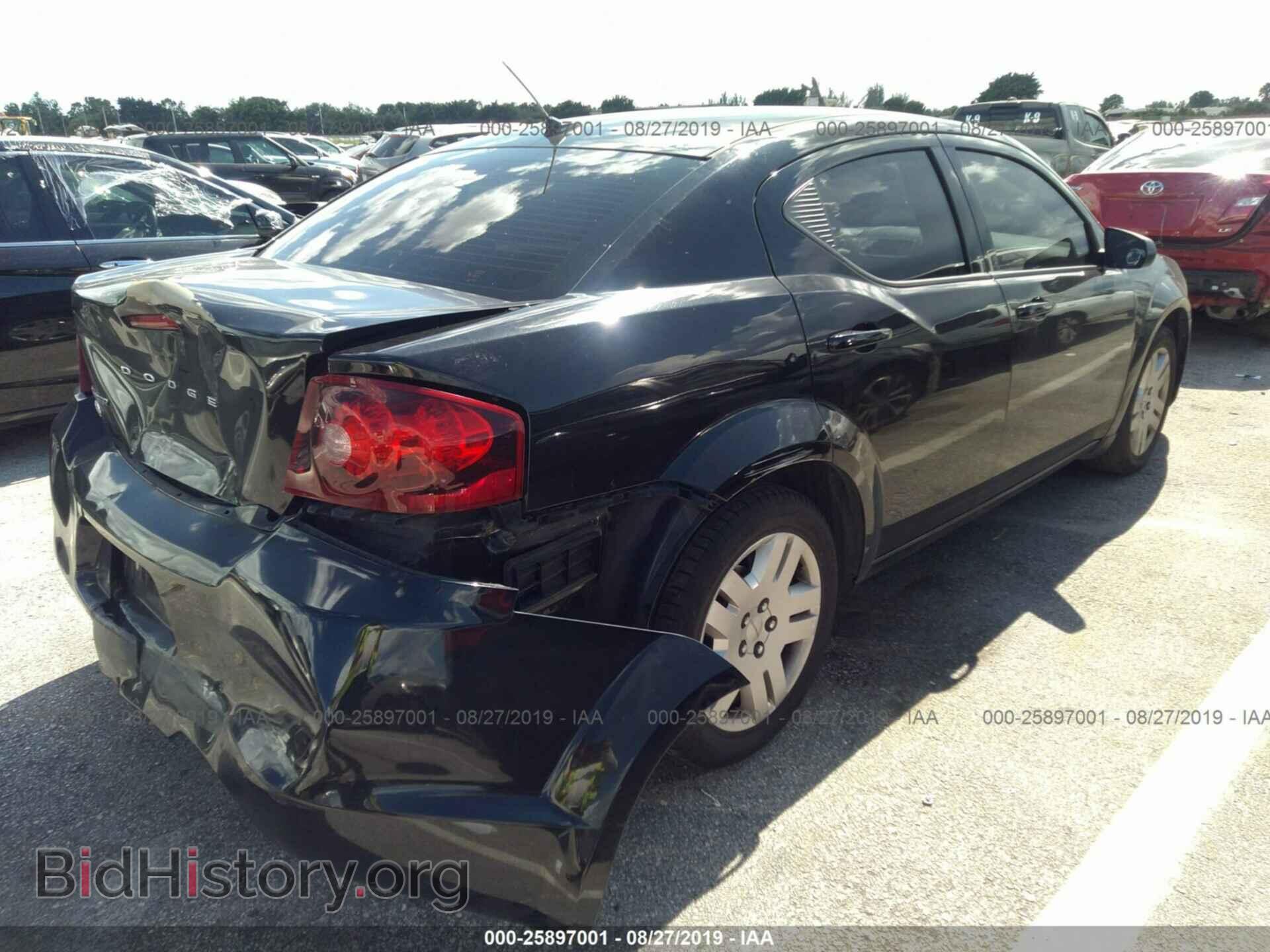 2013 DODGE AVENGER - VIN: 1C3CDZAB5DN653622 - Фото 4