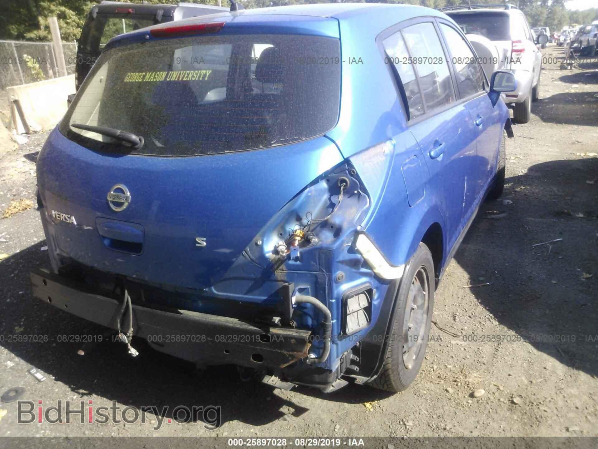 2007 NISSAN VERSA - VIN: 3N1BC13E07L439213 - Фото 4