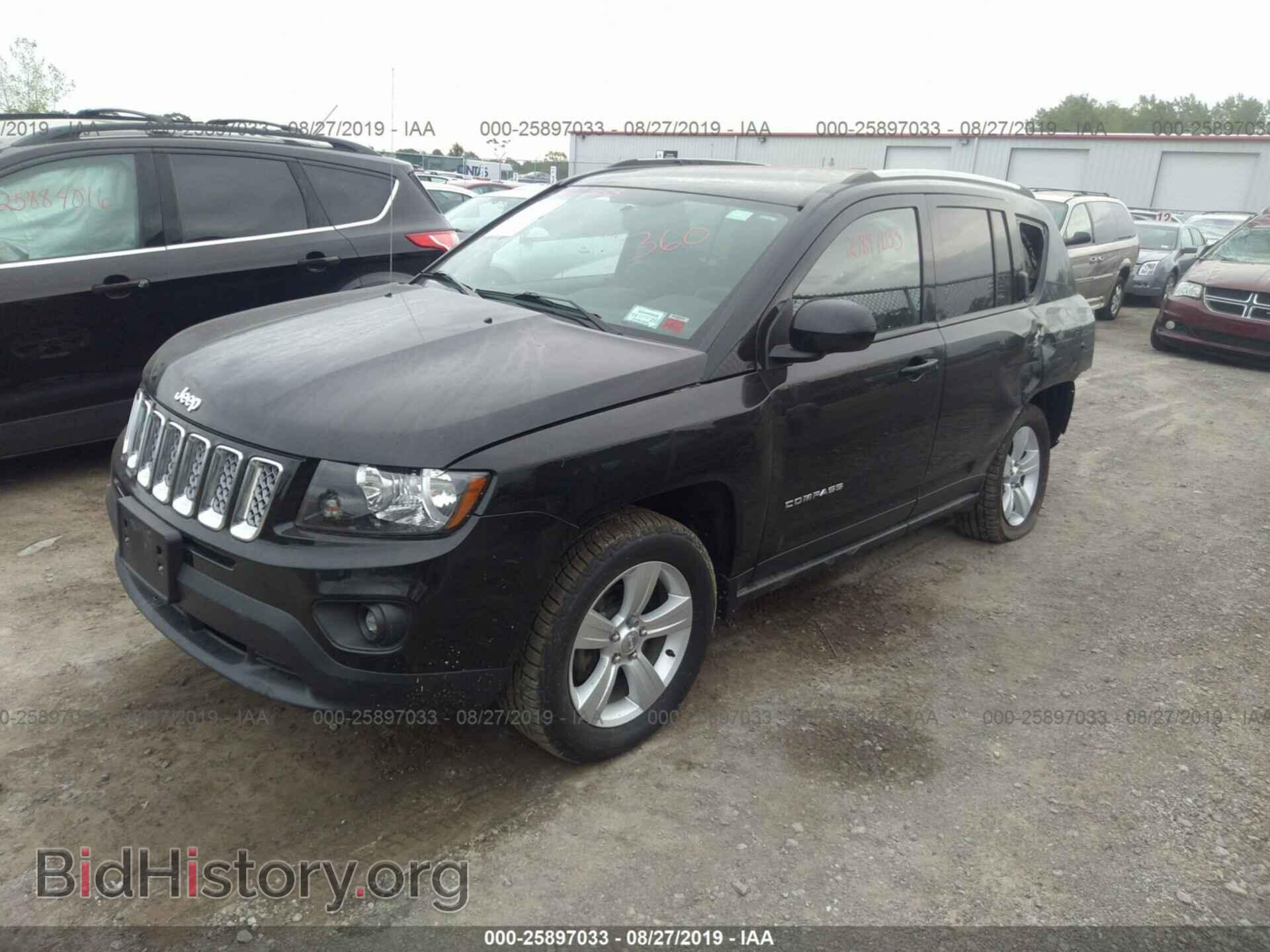 2015 JEEP COMPASS - VIN: 1C4NJDEB7FD357486 - Фото 2