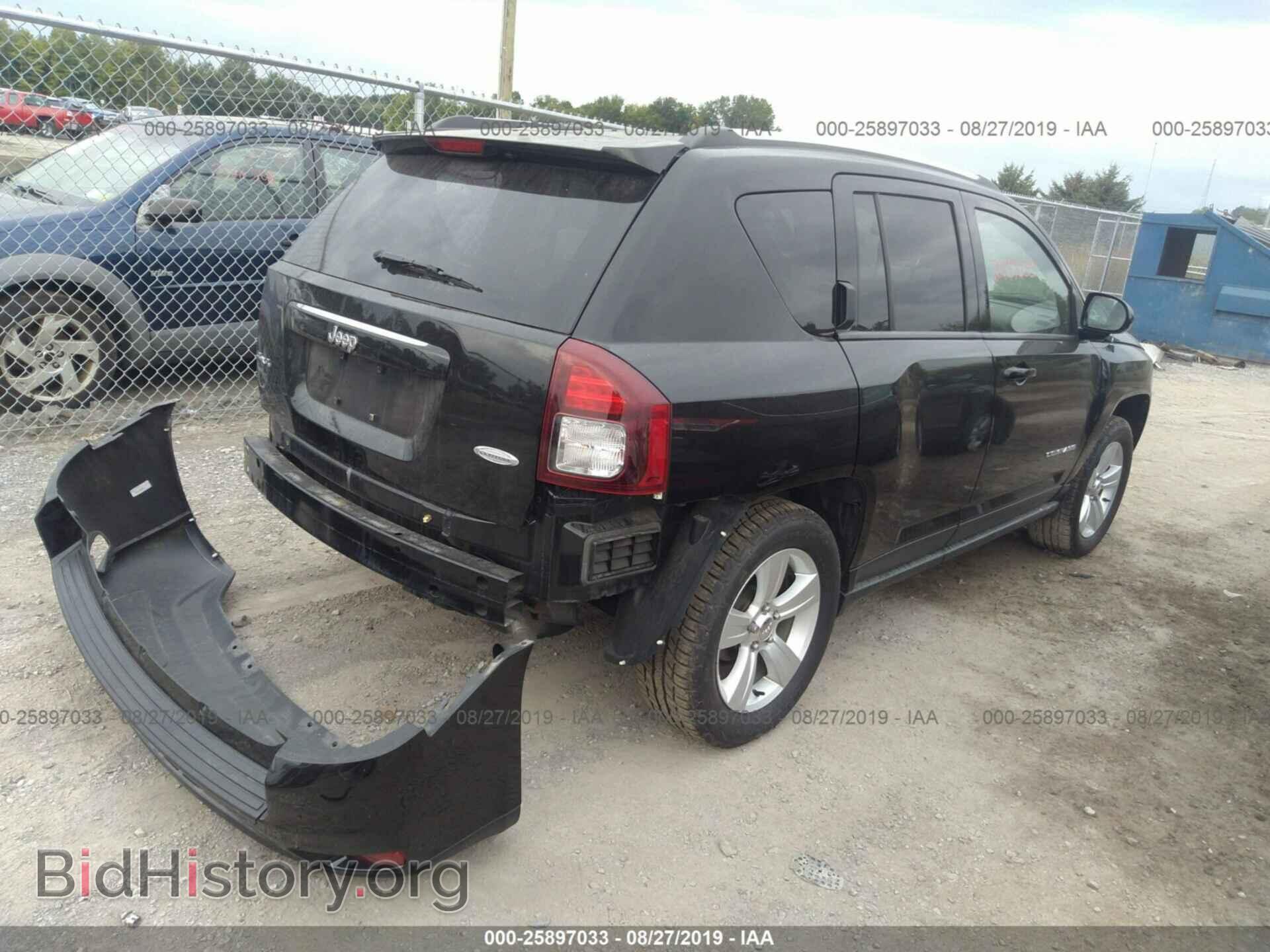 2015 JEEP COMPASS - VIN: 1C4NJDEB7FD357486 - Фото 4
