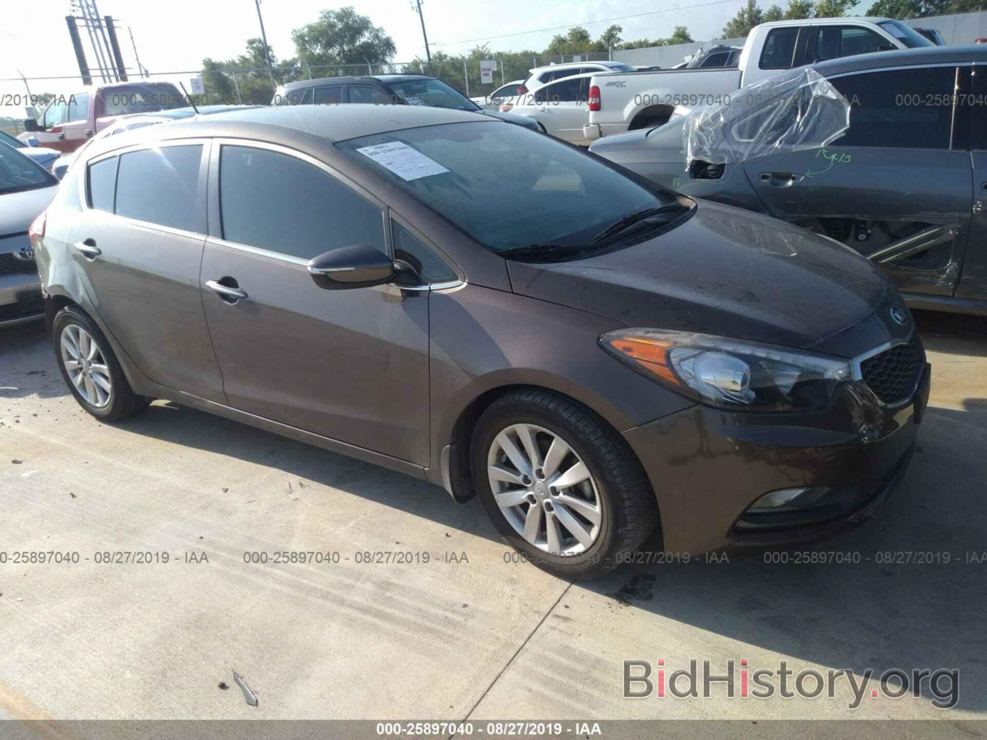 Photo KNAFX5A87F5316804 - KIA FORTE 2015