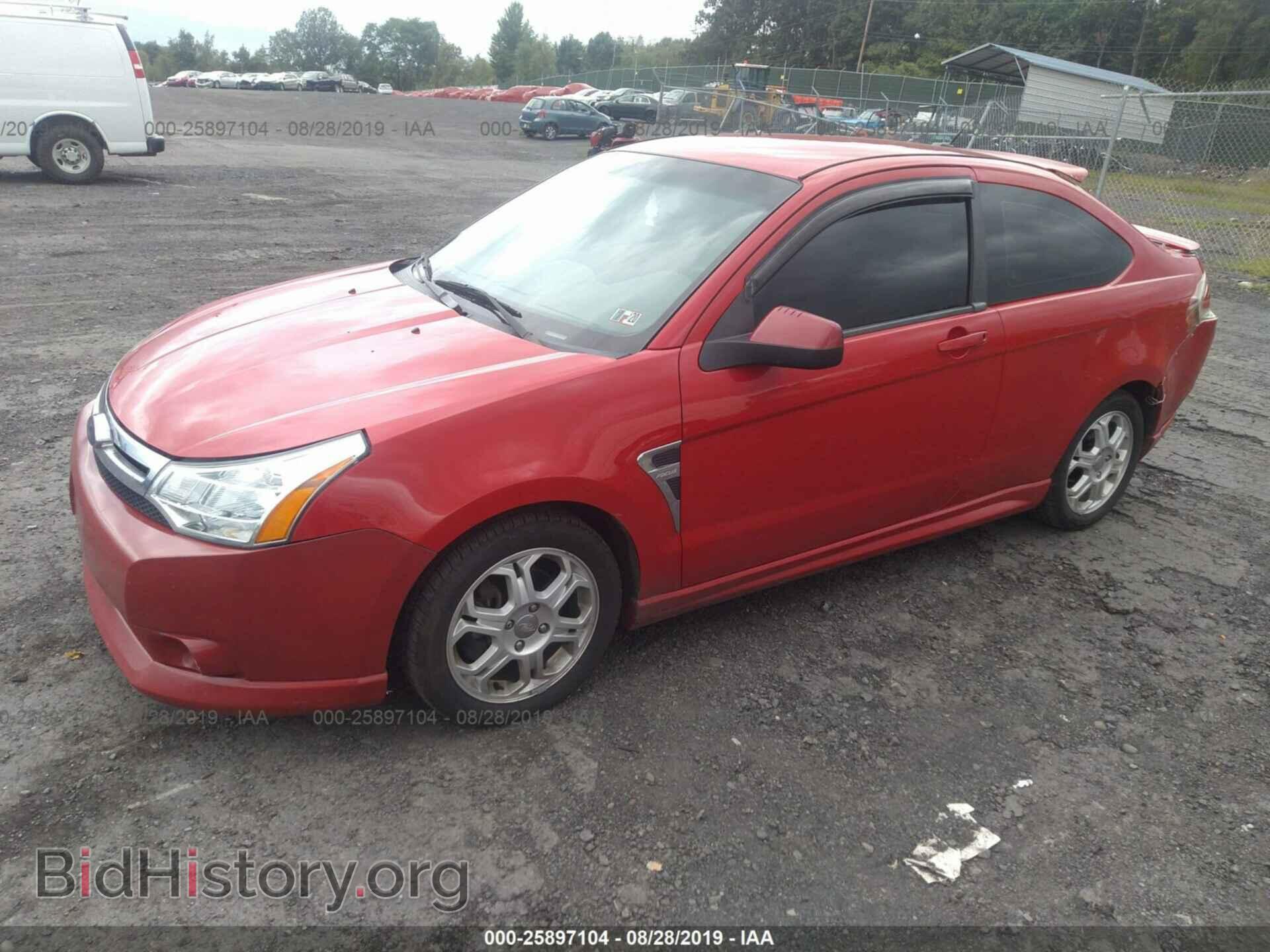 2008 FORD FOCUS - VIN: 1FAHP33N28W238535 - Фото 2