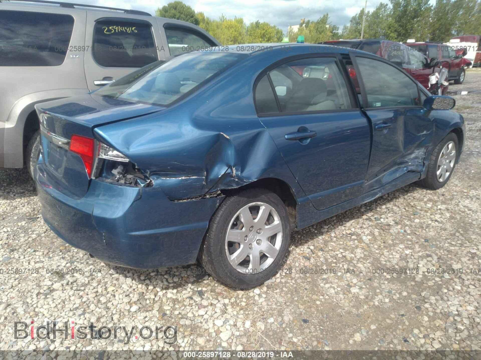 2011 HONDA CIVIC - VIN: 19XFA1F57BE018697 - Photo 4