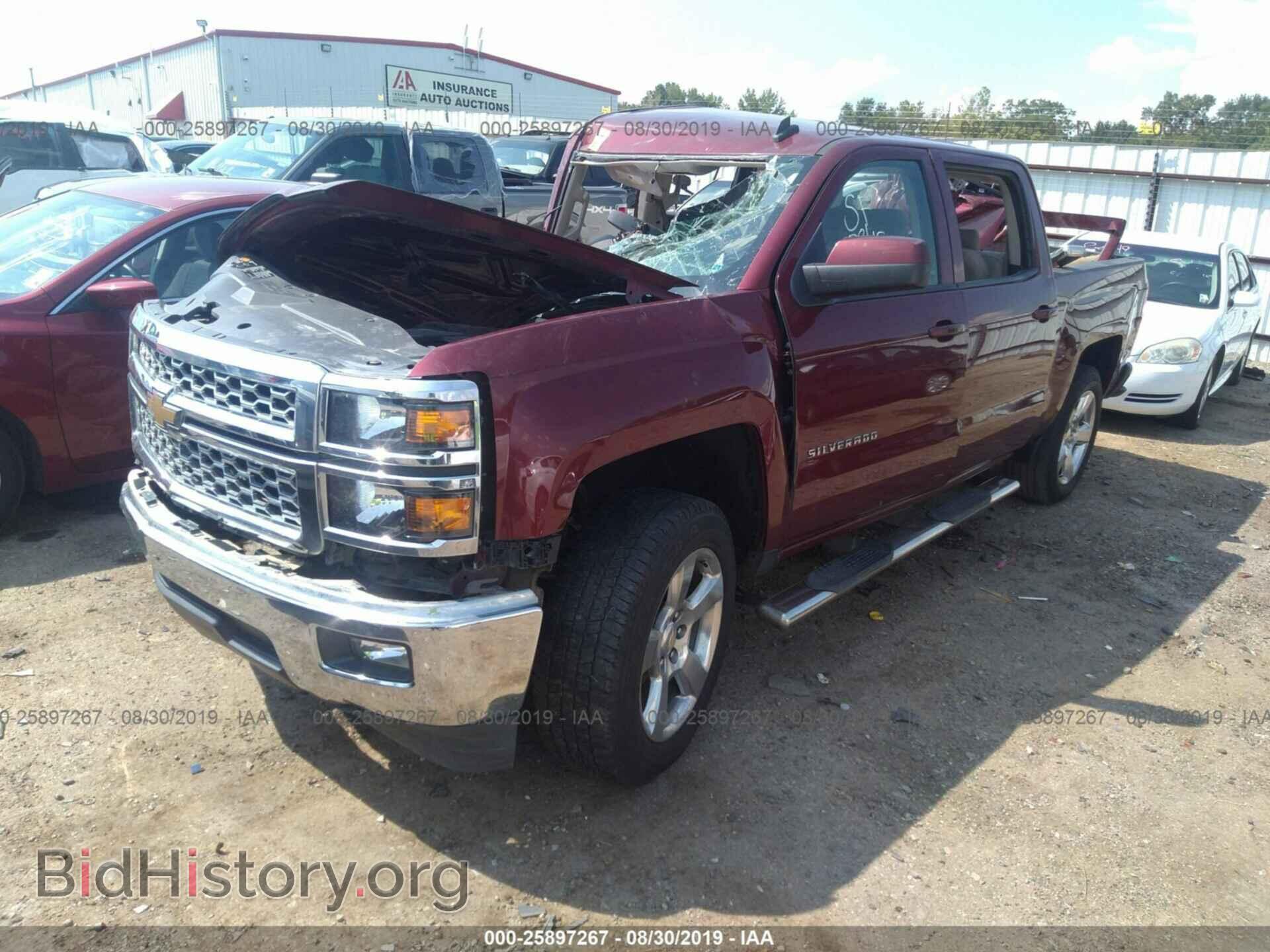 2014 CHEVROLET SILVERADO - VIN: 3GCPCREC8EG205694 - Фото 2