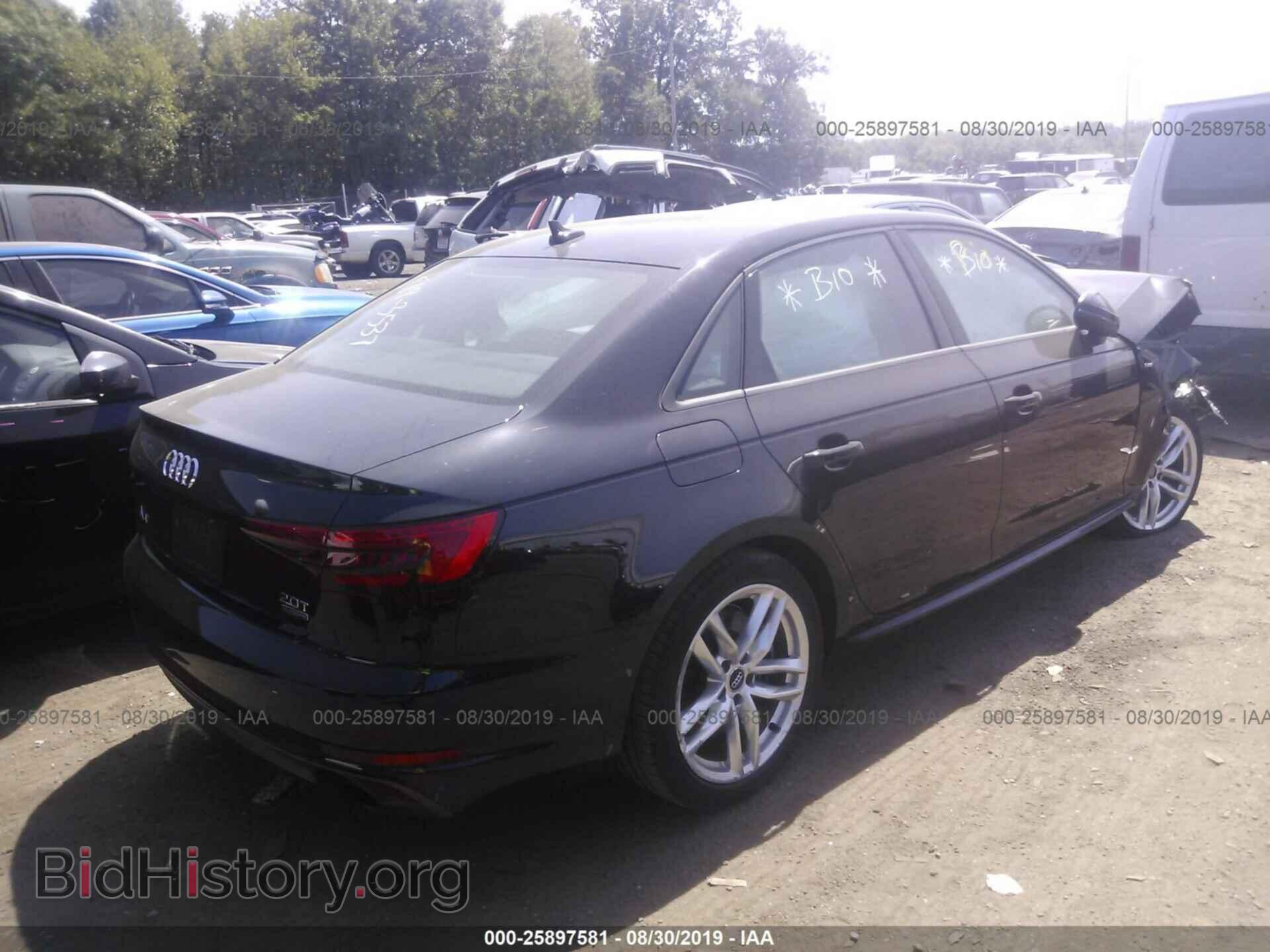 2017 AUDI A4 - VIN: WAUDNAF43HN053256 - Фото 4