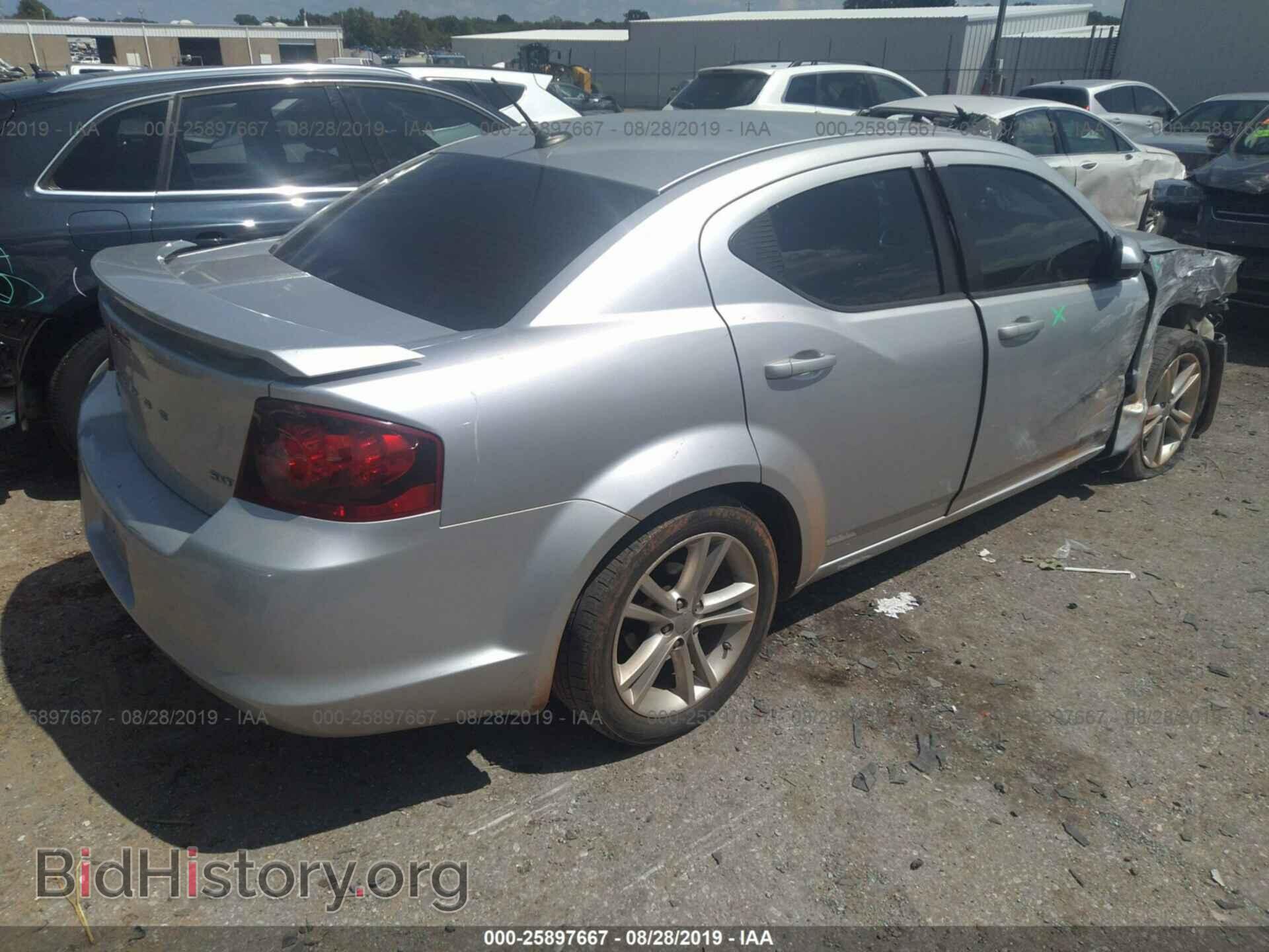 2012 DODGE AVENGER - VIN: 1C3CDZCB4CN280200 - Фото 4