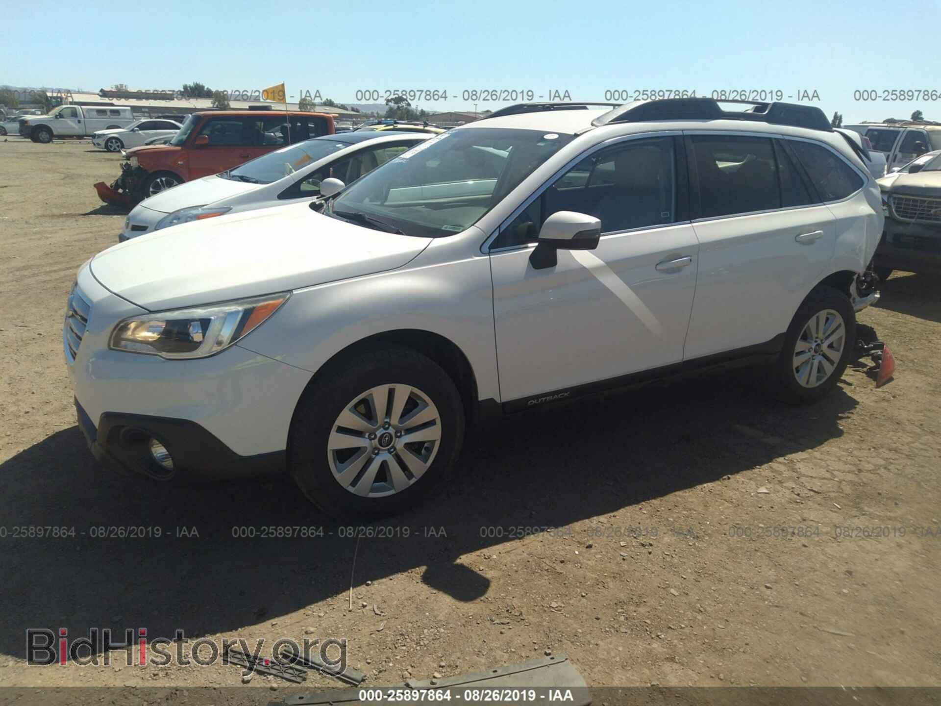 2016 SUBARU OUTBACK - VIN: 4S4BSAFC9G3217156 - Фото 2
