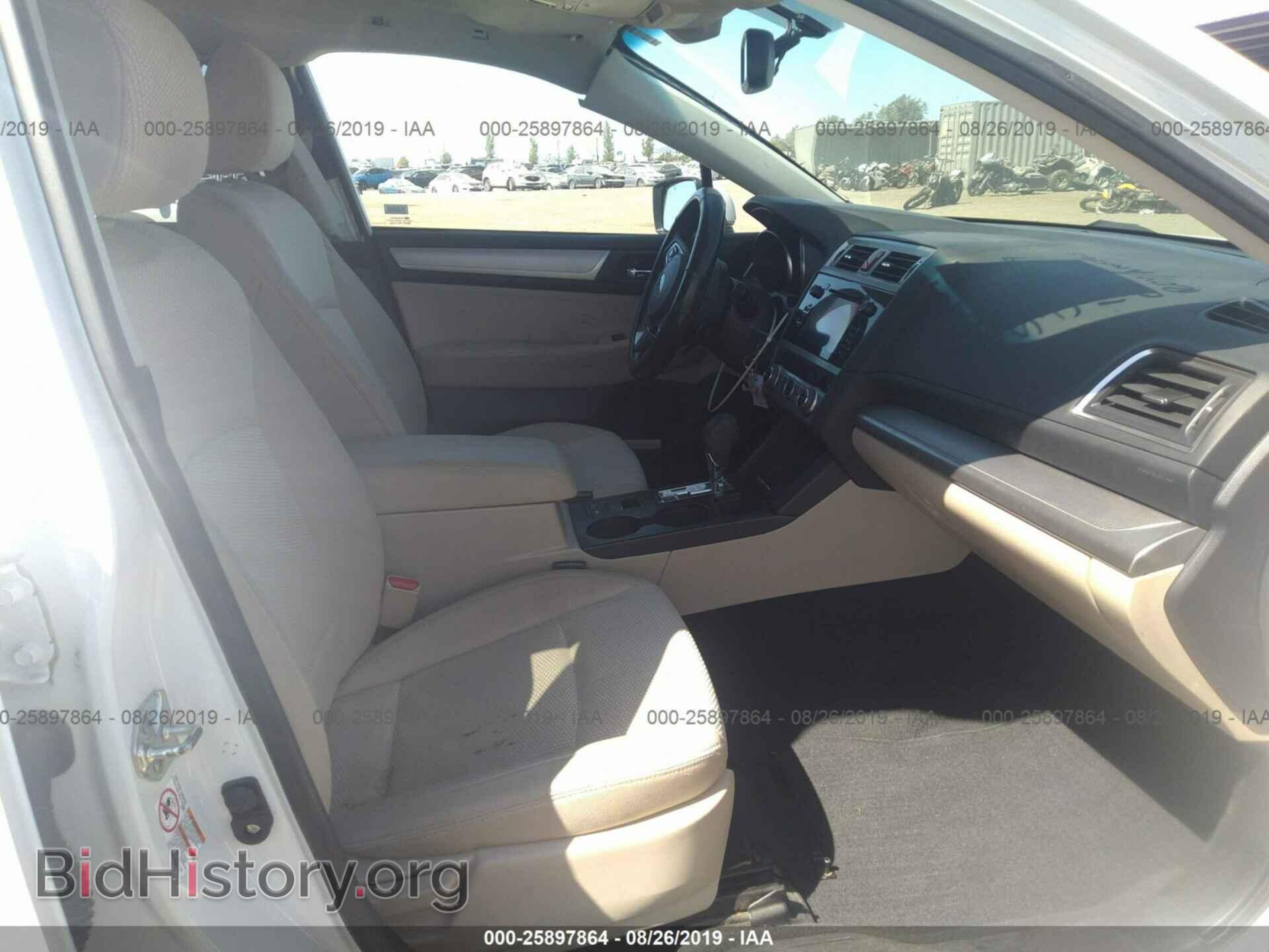 2016 SUBARU OUTBACK - VIN: 4S4BSAFC9G3217156 - Фото 5
