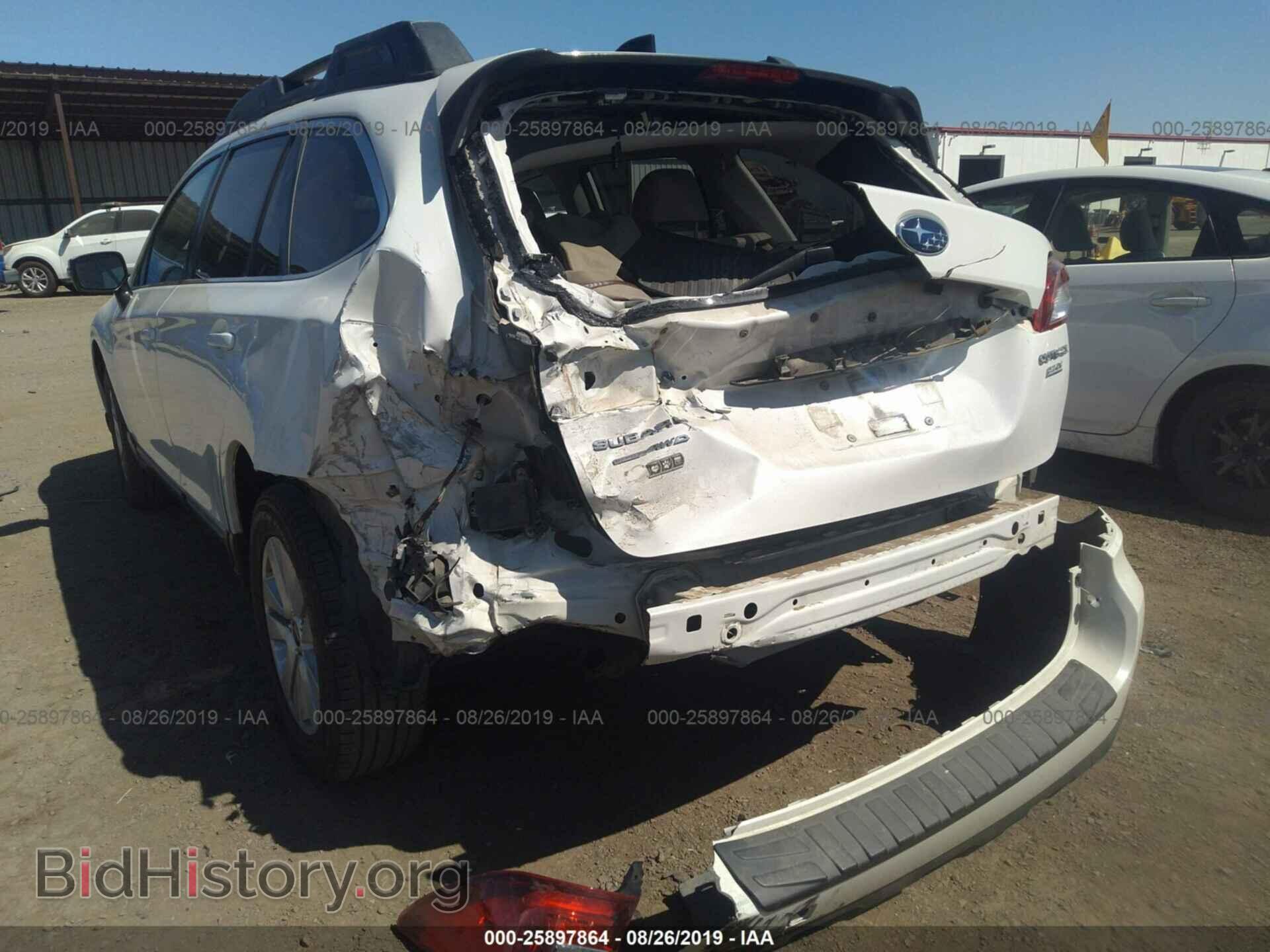 2016 SUBARU OUTBACK - VIN: 4S4BSAFC9G3217156 - Фото 6