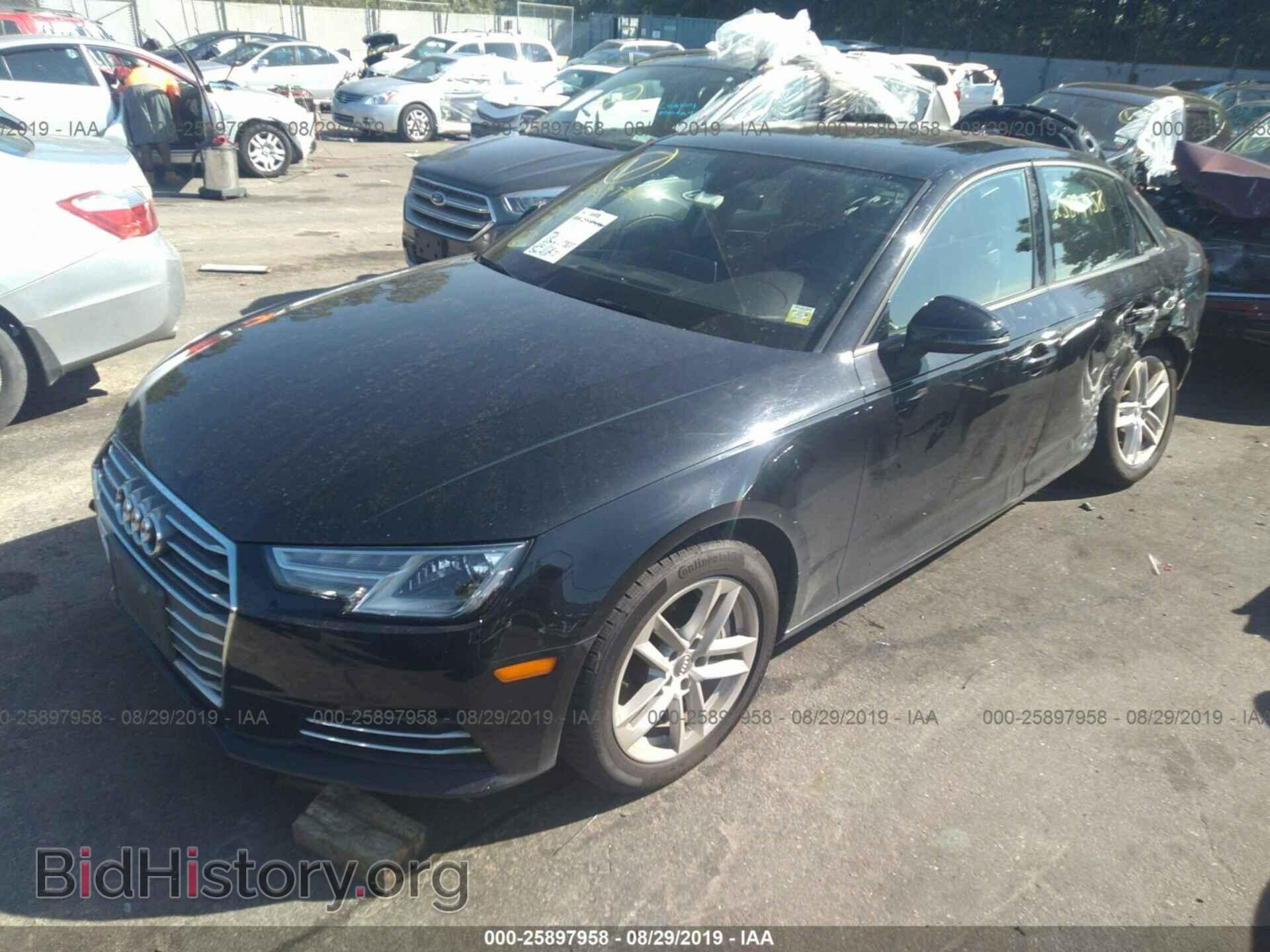 2017 AUDI A4 - VIN: WAUANAF41HN016113 - Фото 2