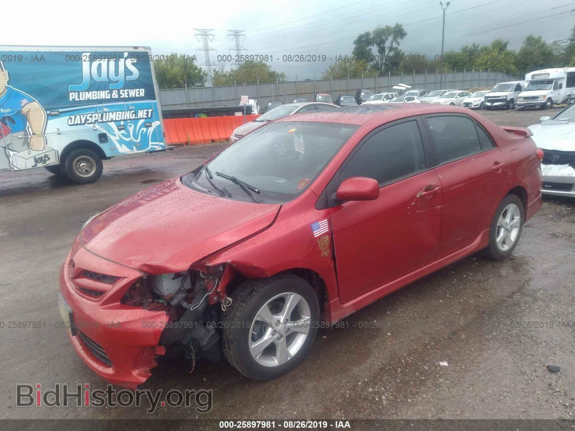 2011 TOYOTA COROLLA - VIN: 2T1BU4EE2BC676998 - Photo 2