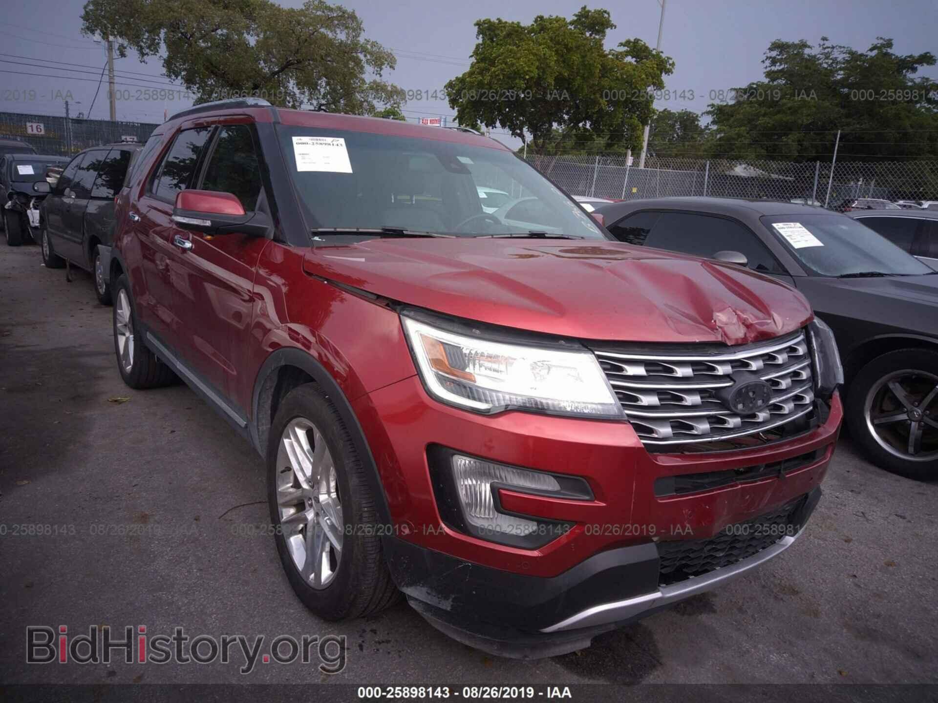 Фотография 1FM5K7F86HGB76670 - FORD EXPLORER 2017