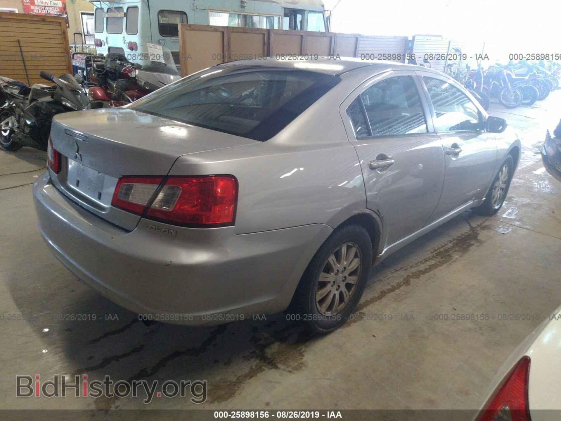 2009 MITSUBISHI GALANT - VIN: 4A3AB36F39E015519 - Фото 4