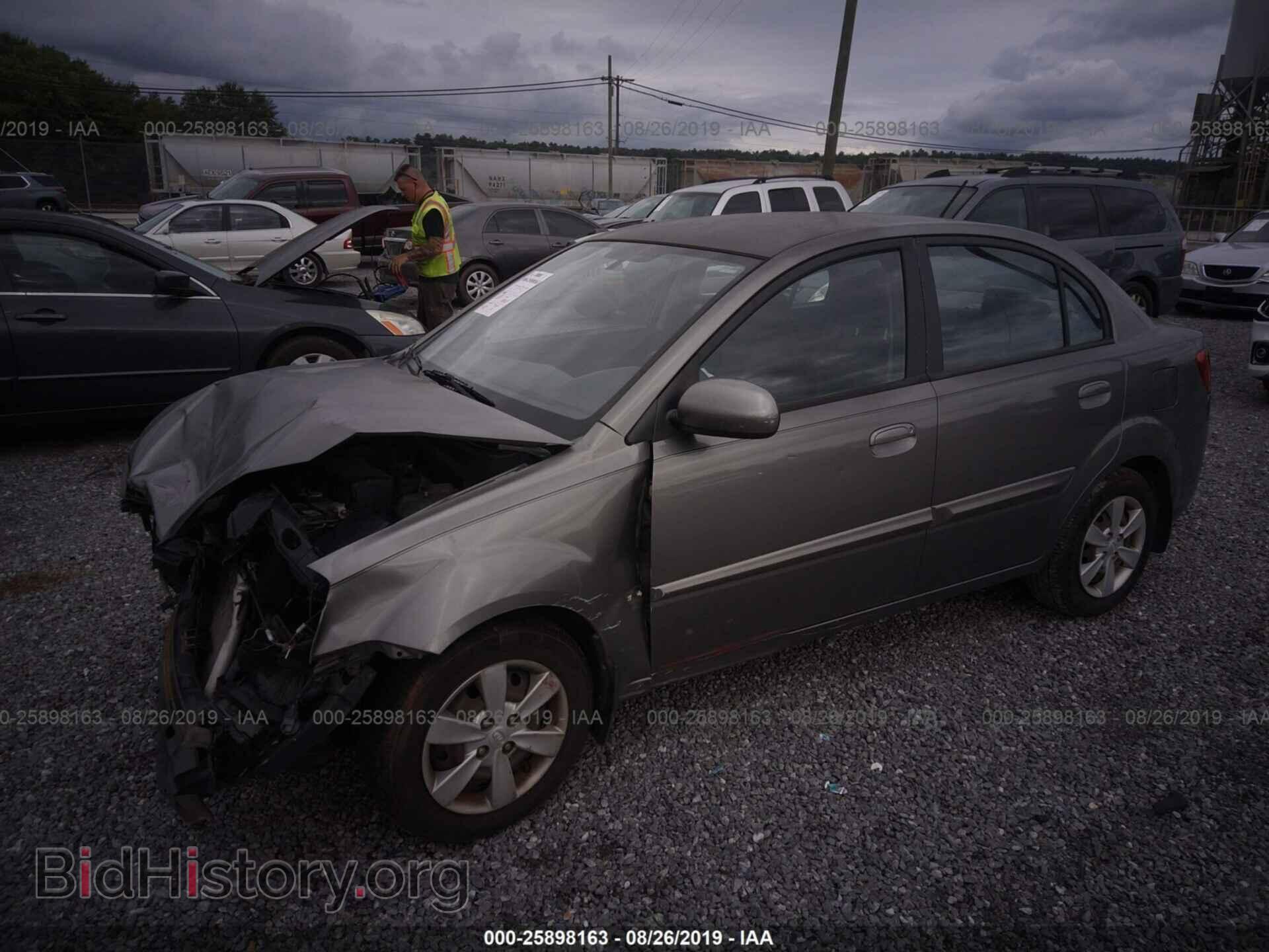 2011 KIA RIO - VIN: KNADH4A35B6749173 - Фото 2