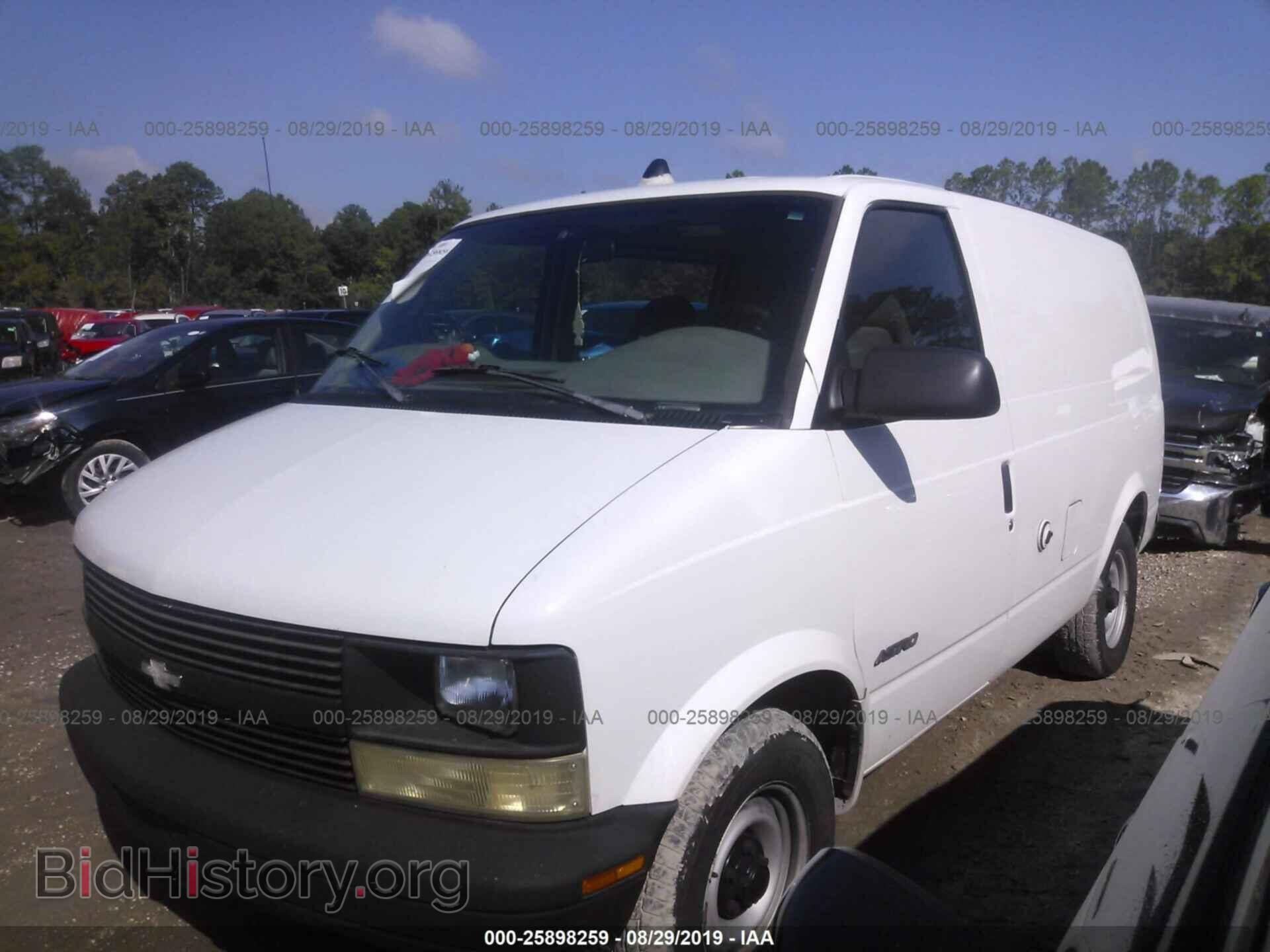 2000 CHEVROLET ASTRO - VIN: 1GCDM19W3YB181596 - Фото 2