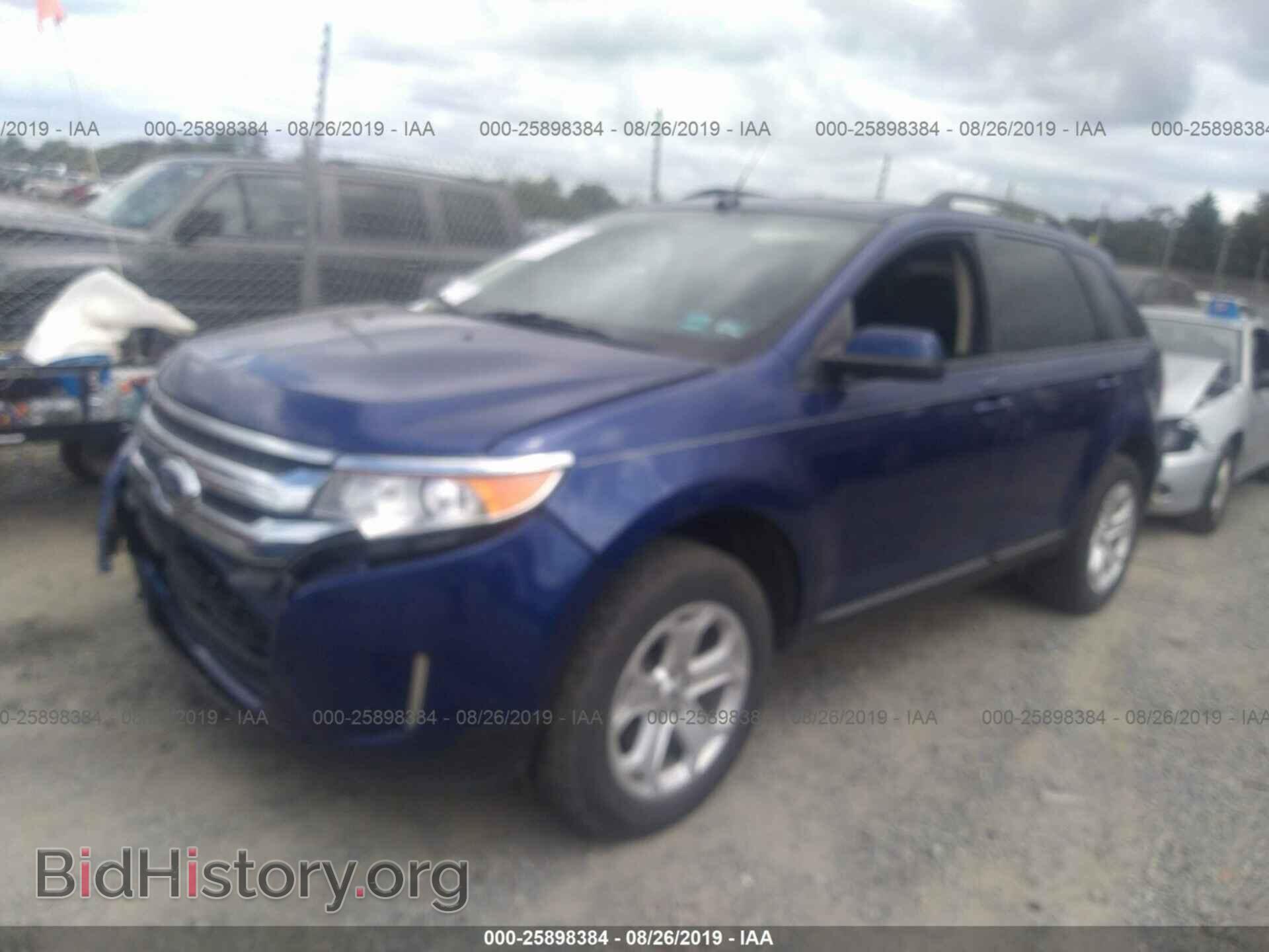 2014 FORD EDGE - VIN: 2FMDK3JC1EBB52893 - Фото 2