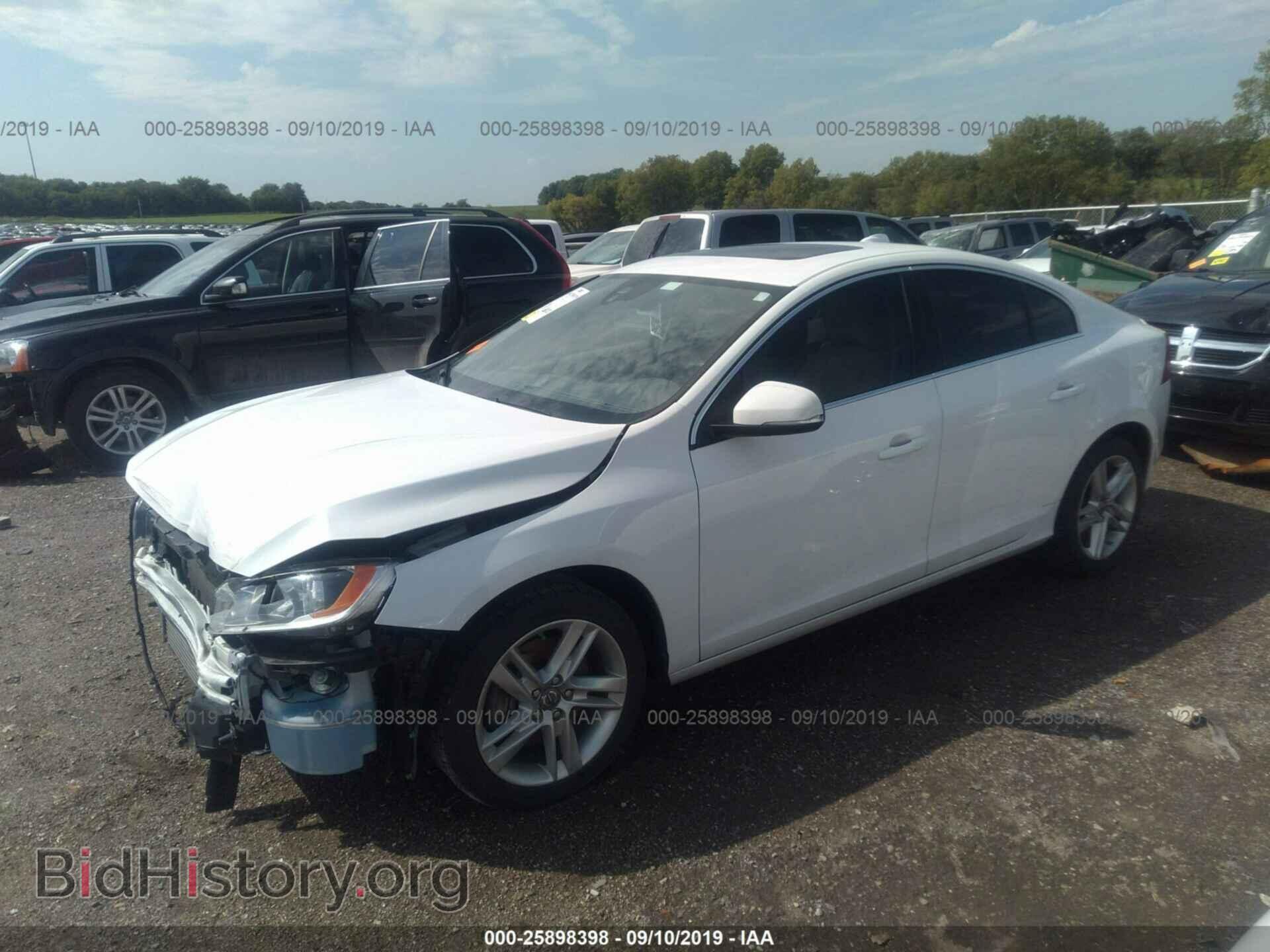 2014 VOLVO S60 - VIN: YV1612FH4E1284129 - Фото 2
