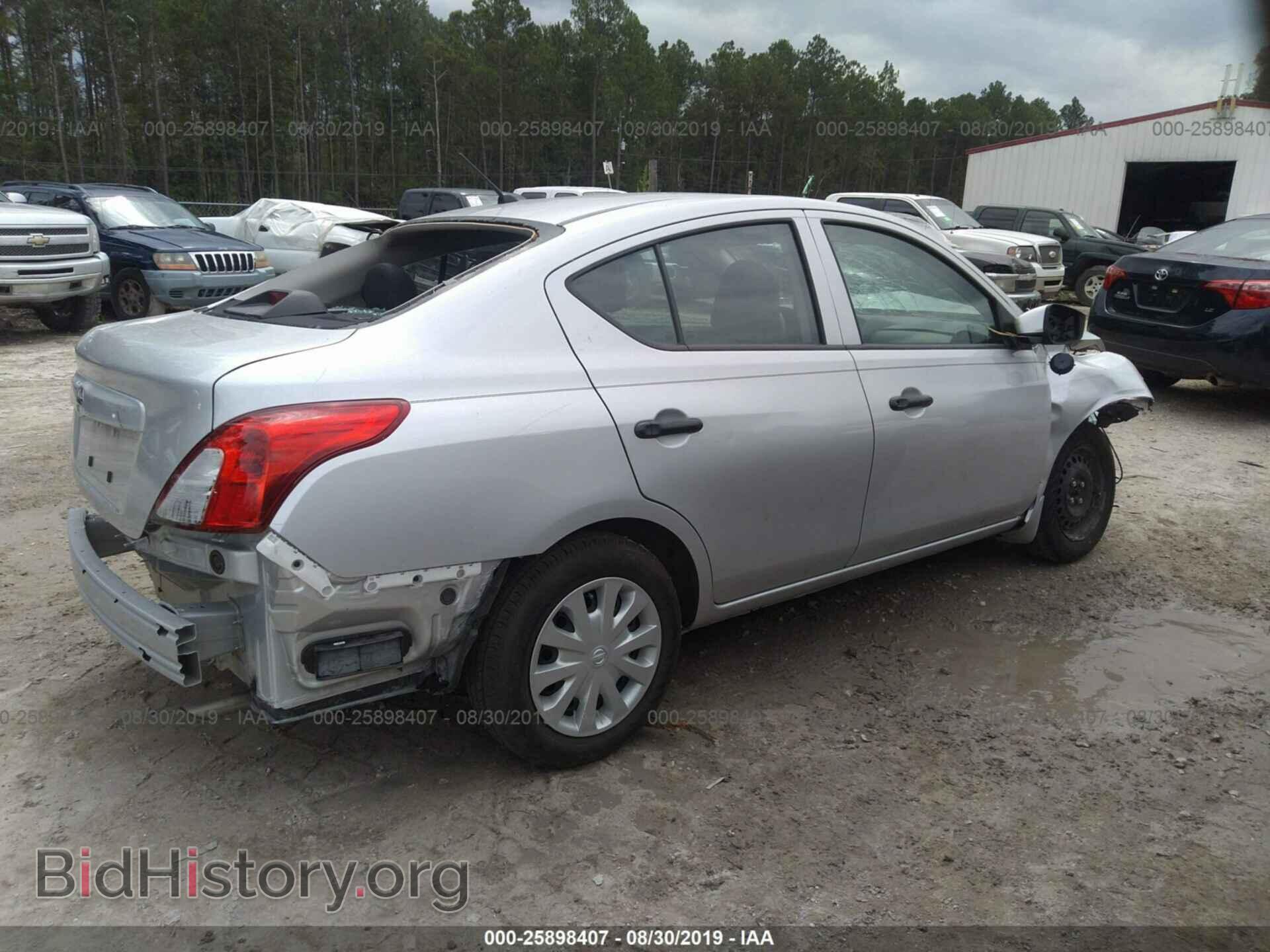 2019 NISSAN VERSA - VIN: 3N1CN7AP3KL806278 - Фото 4