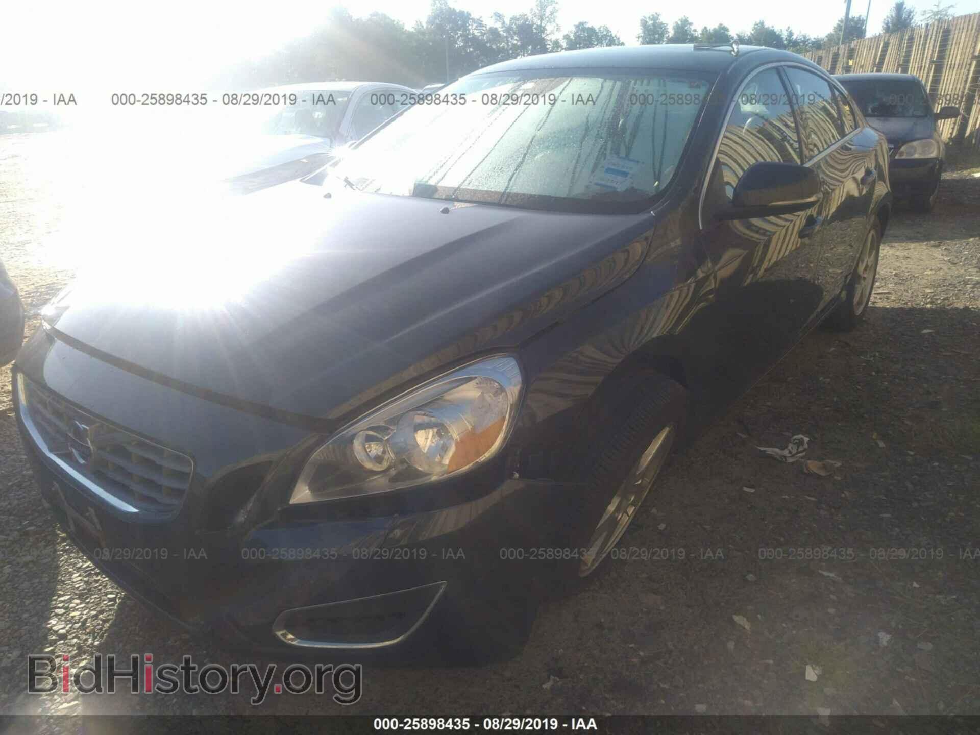 2012 VOLVO S60 - VIN: YV1622FS2C2097410 - Фото 2