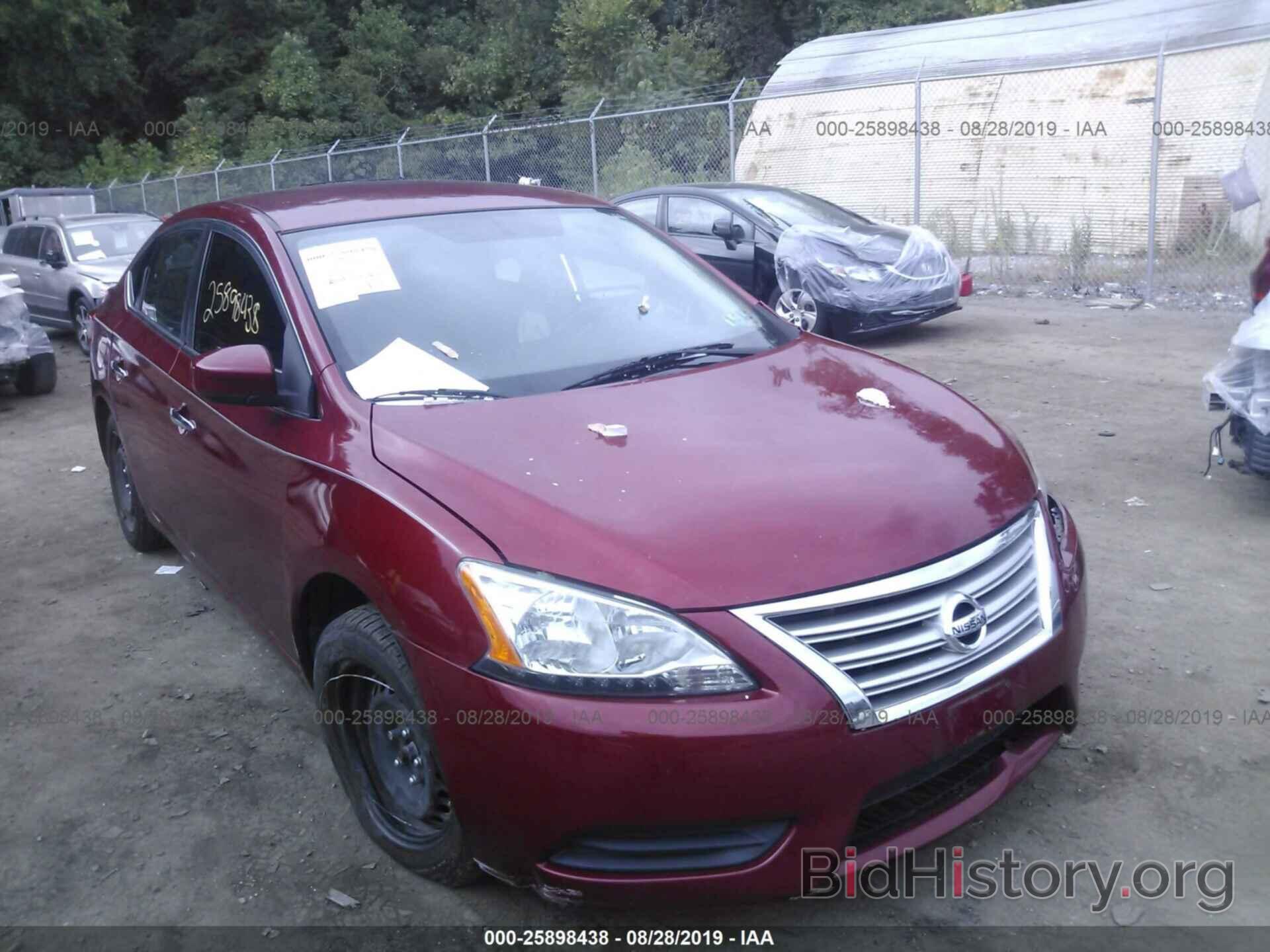 Photo 3N1AB7AP6EY340112 - NISSAN SENTRA 2014