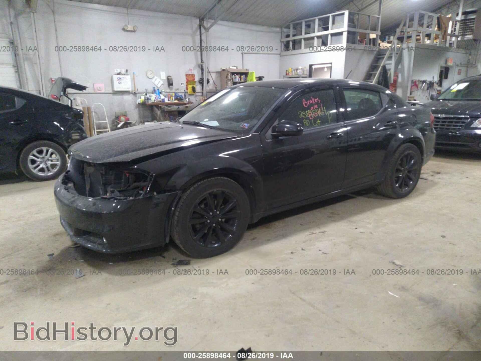 2013 DODGE AVENGER - VIN: 1C3CDZCGXDN700684 - Фото 2