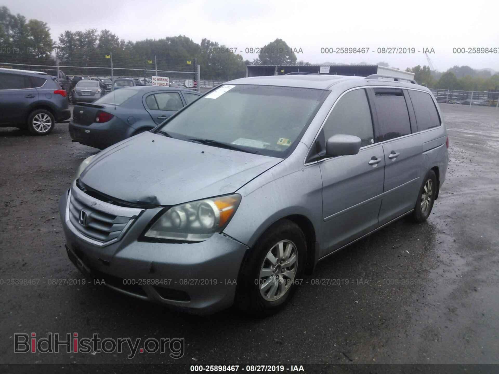 2008 HONDA ODYSSEY - VIN: 5FNRL38708B013393 - Фото 2