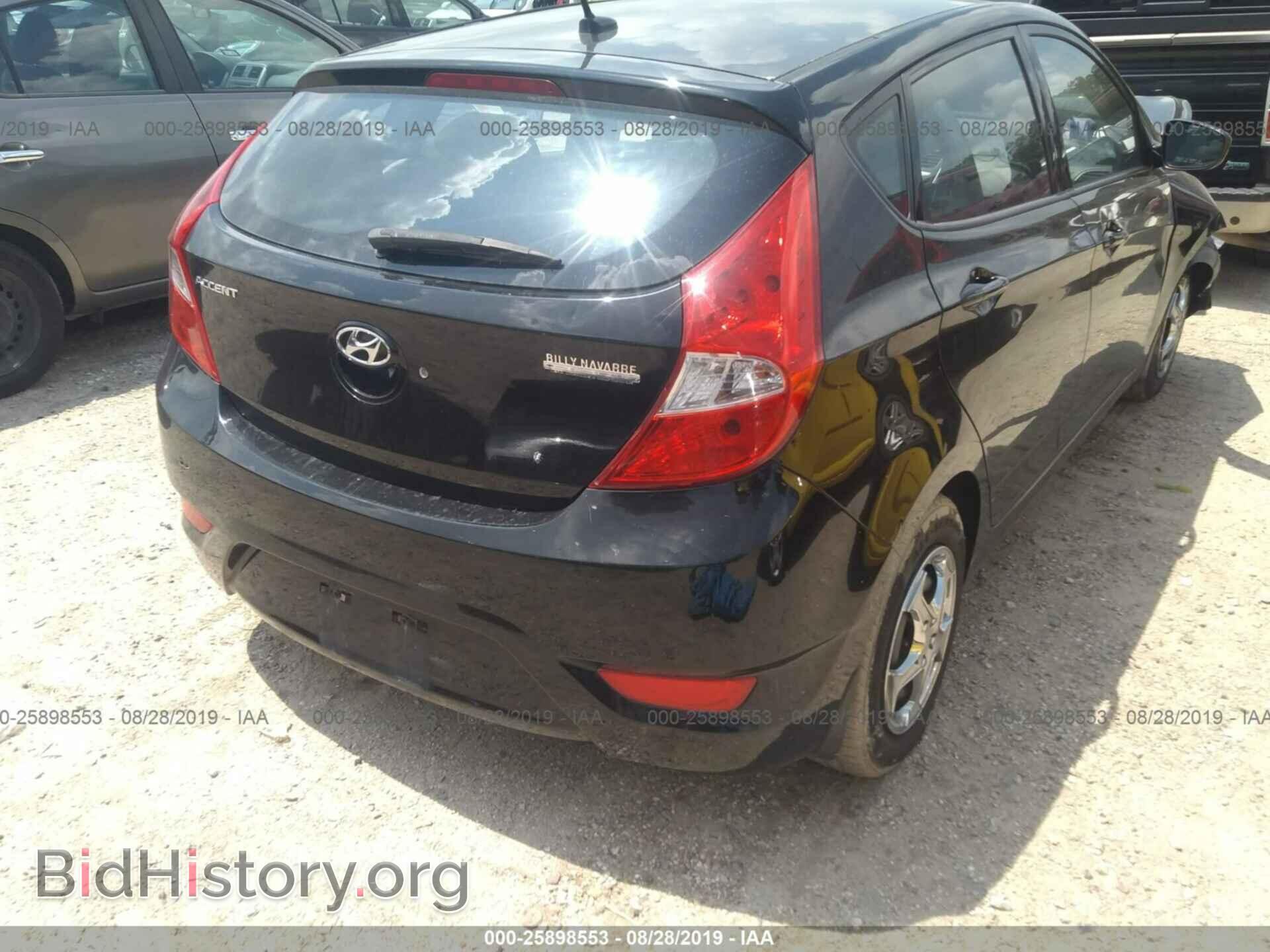 2013 HYUNDAI ACCENT - VIN: KMHCT5AE6DU082158 - Фото 4
