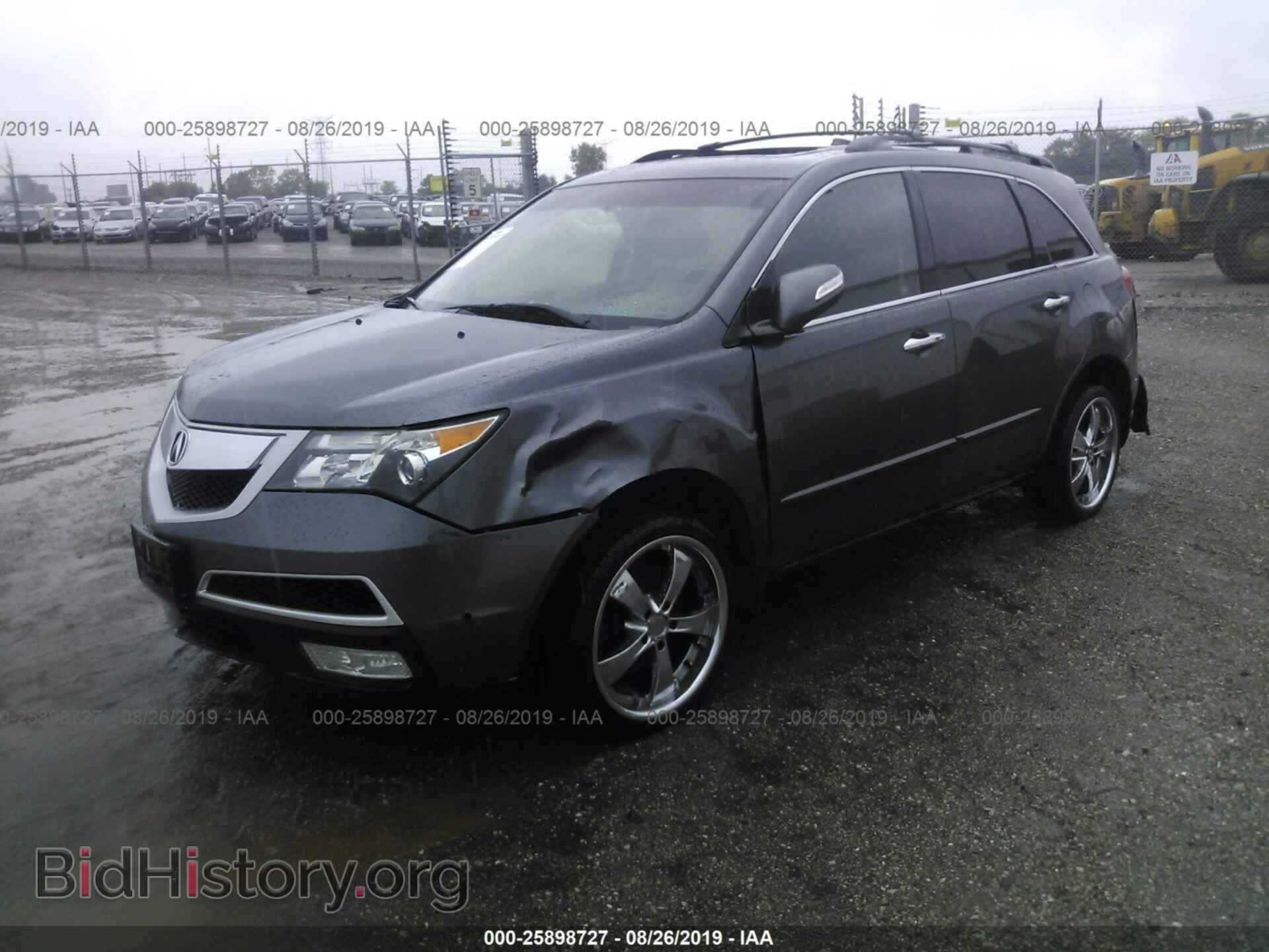 2011 ACURA MDX - VIN: 2HNYD2H49BH533497 - Фото 2