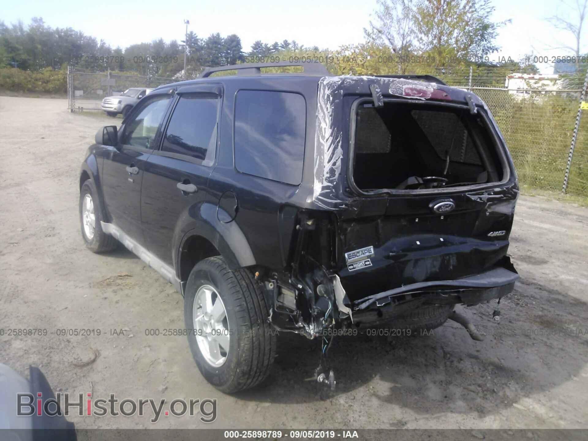 2009 FORD ESCAPE - VIN: 1FMCU93G29KC20655 - Фото 3