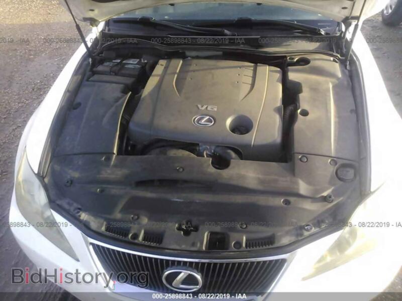2007 Lexus IS (VIN JTHBK262872029041) — фото 10 из 10