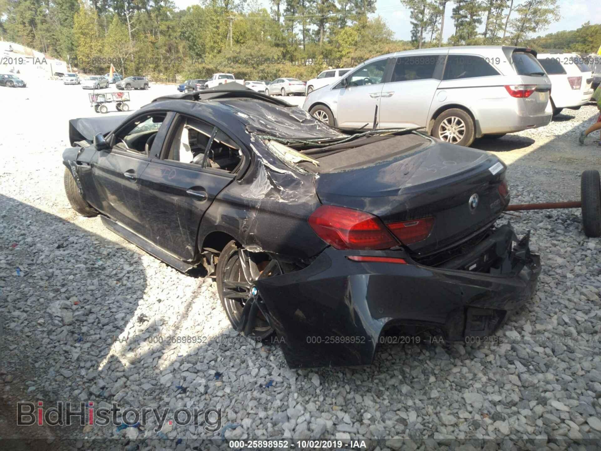 2015 BMW 650 - VIN: WBA6B2C55FGB99599 - Фото 3