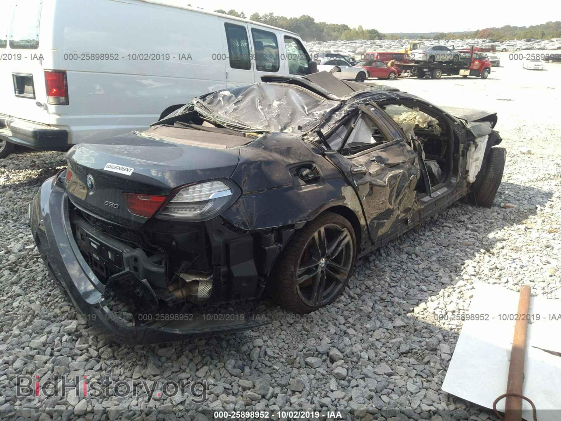 2015 BMW 650 - VIN: WBA6B2C55FGB99599 - Фото 4