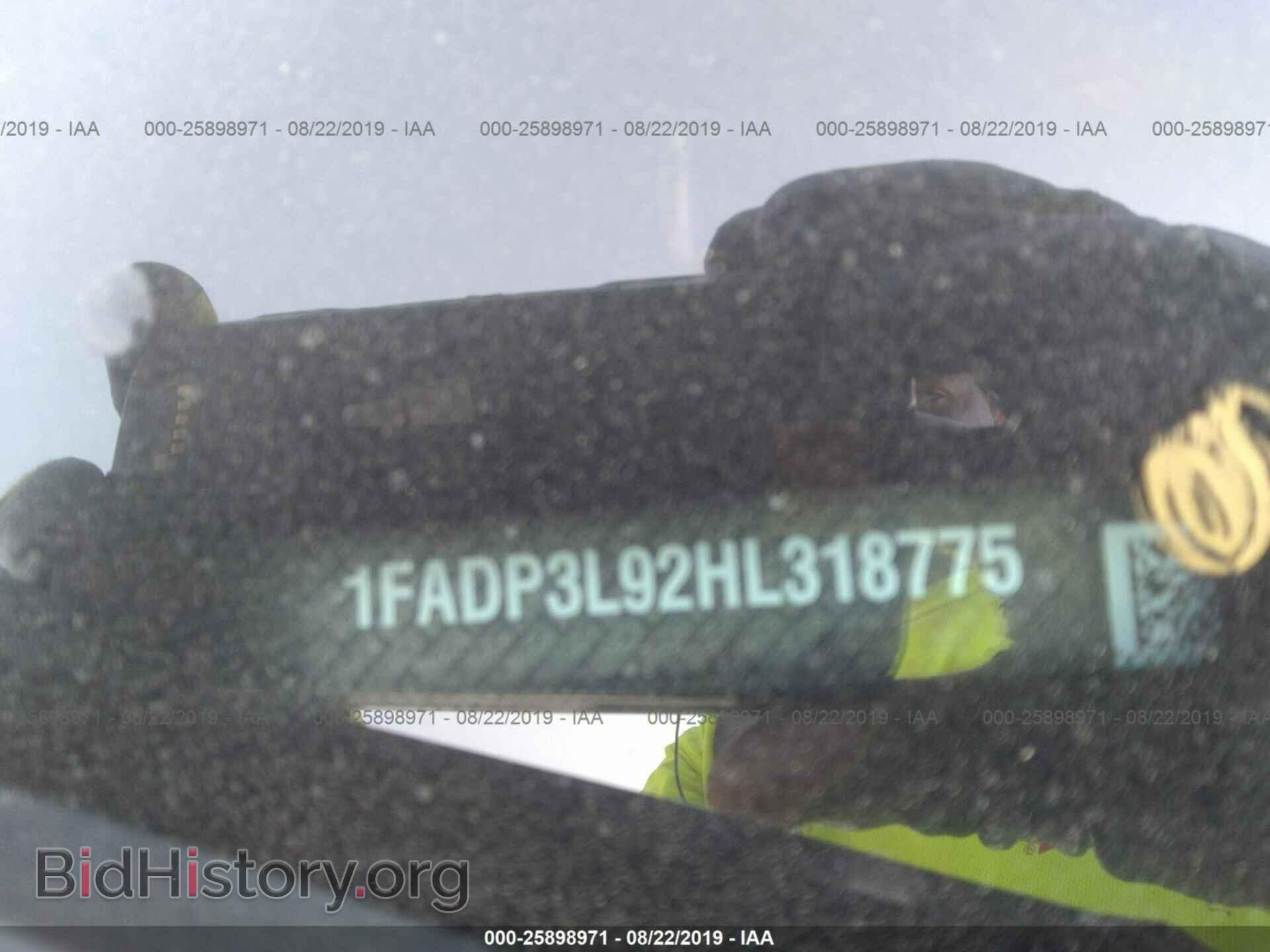 2017 FORD FOCUS - VIN: 1FADP3L92HL318775 - Фото 9