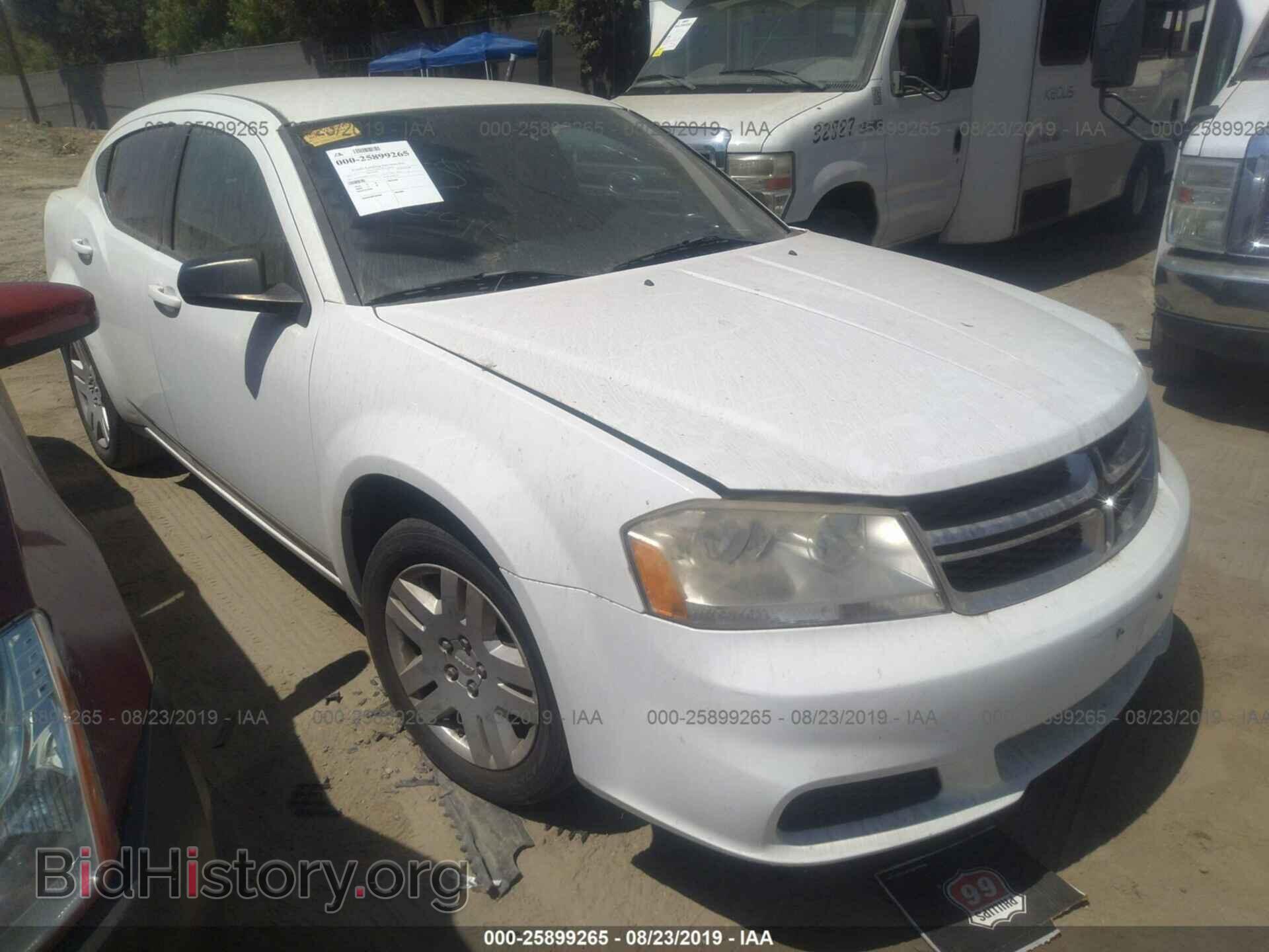 Фотография 1B3BD4FB9BN591854 - DODGE AVENGER 2011