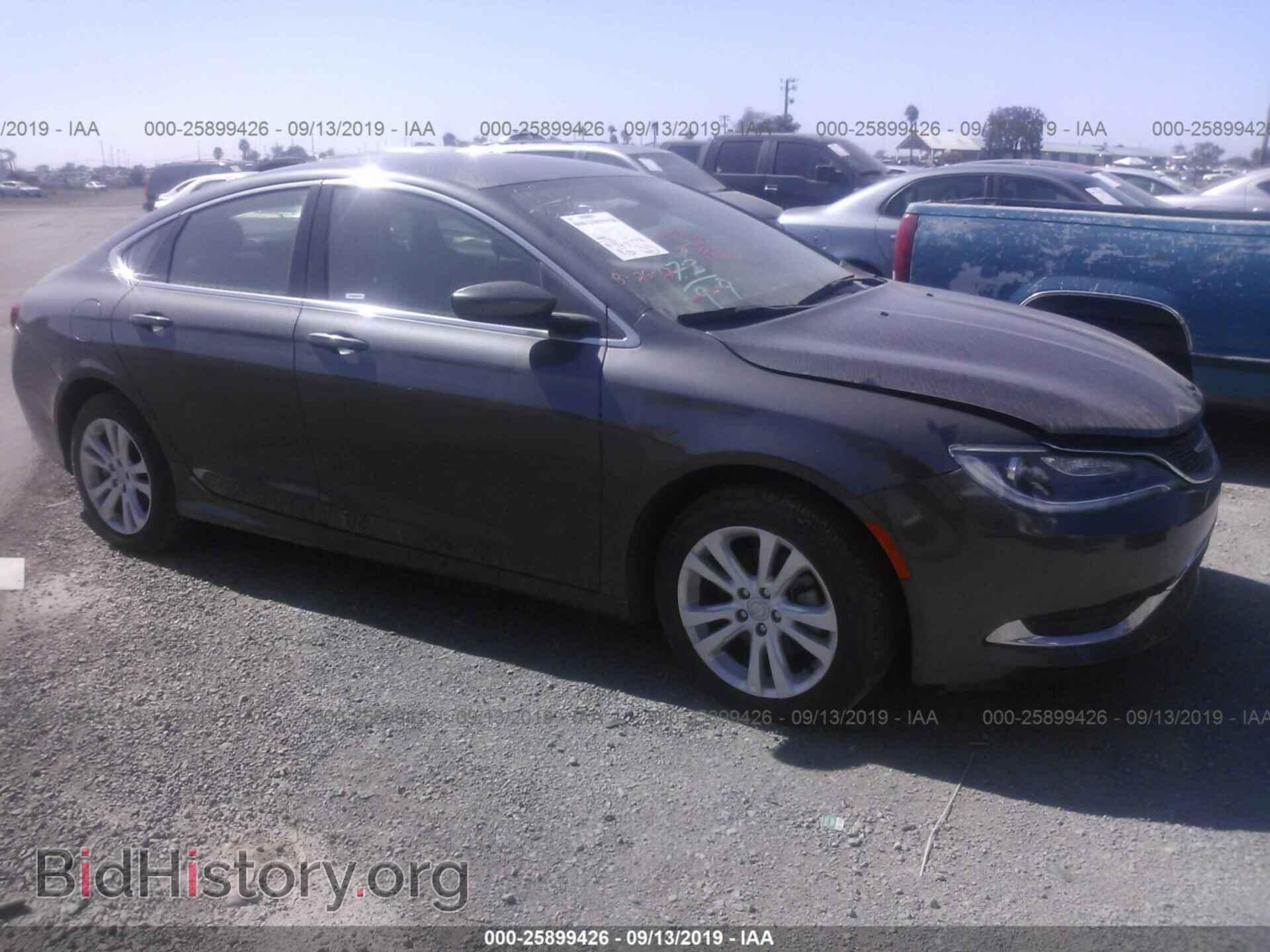 Фотография 1C3CCCAB1GN131509 - CHRYSLER 200 2016