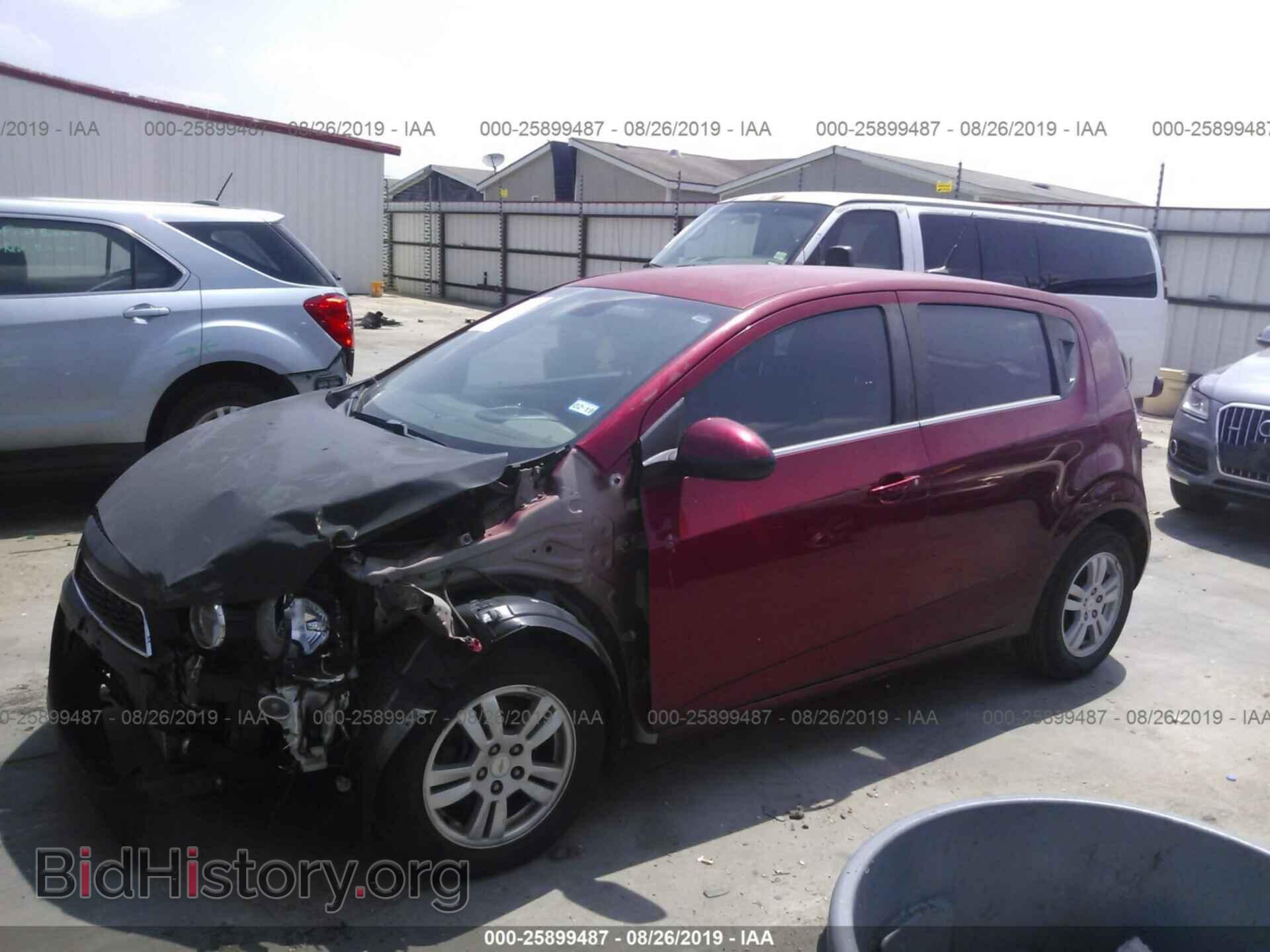 2012 CHEVROLET SONIC - VIN: 1G1JD6SB2C4163622 - Фото 2