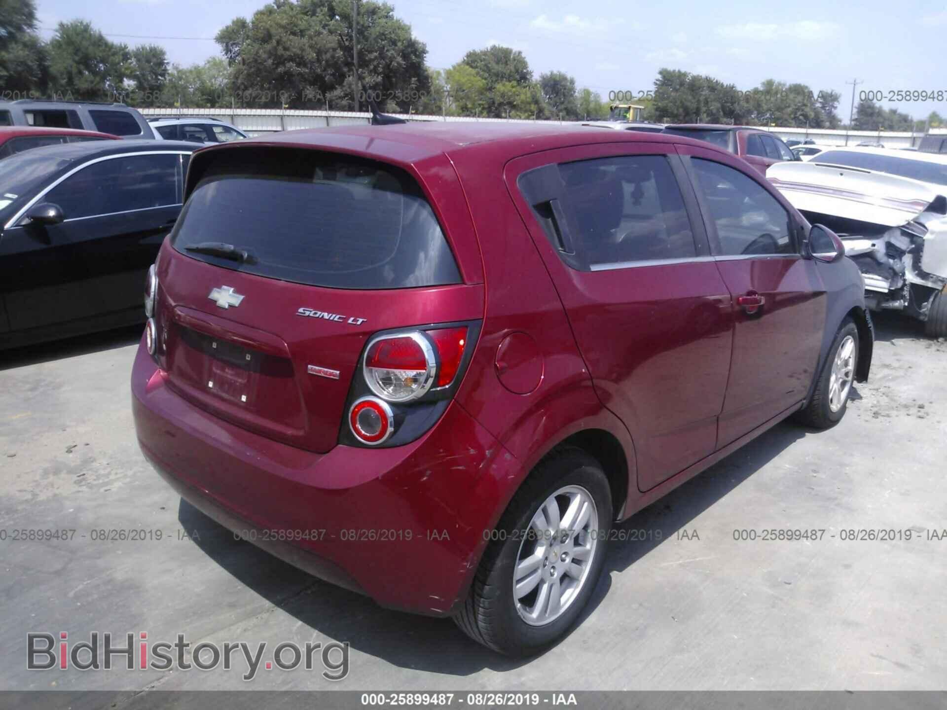 2012 CHEVROLET SONIC - VIN: 1G1JD6SB2C4163622 - Фото 4