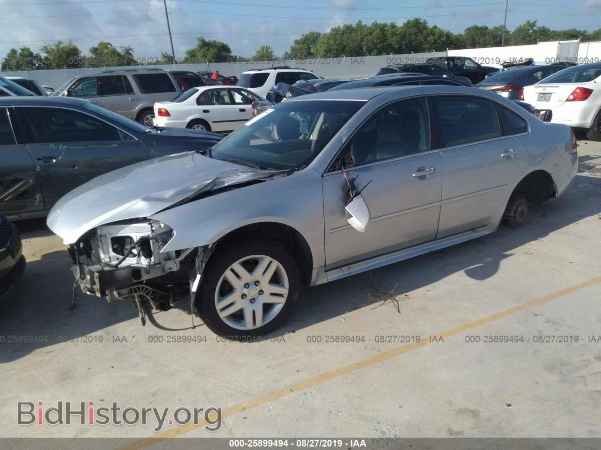 2012 CHEVROLET IMPALA - VIN: 2G1WG5E35C1168871 - Фото 2