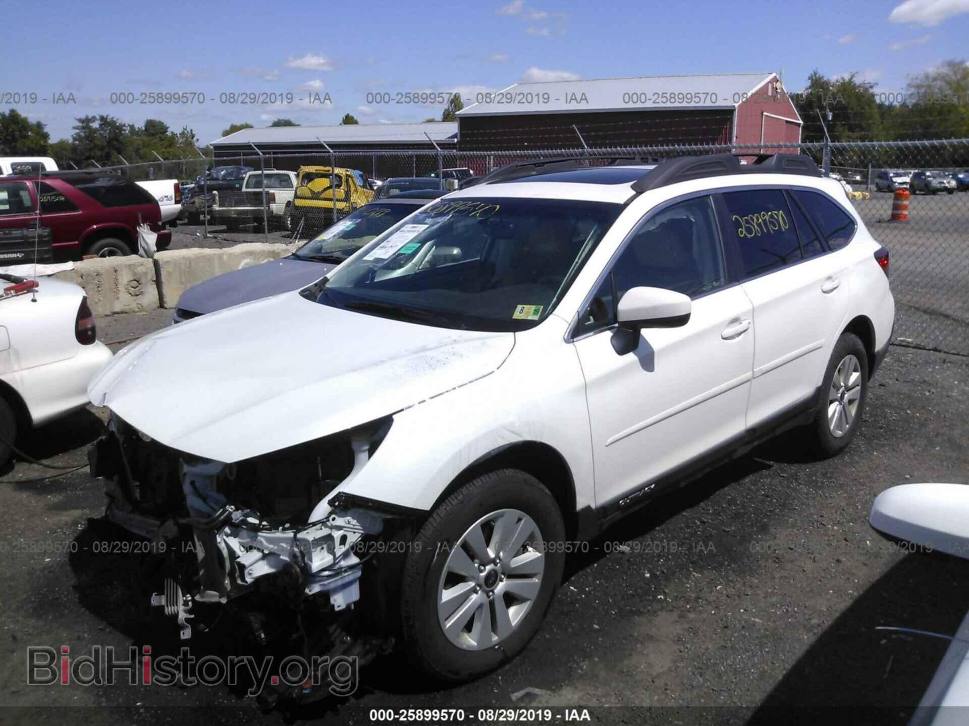 2018 SUBARU OUTBACK - VIN: 4S4BSADC5J3219772 - Фото 2