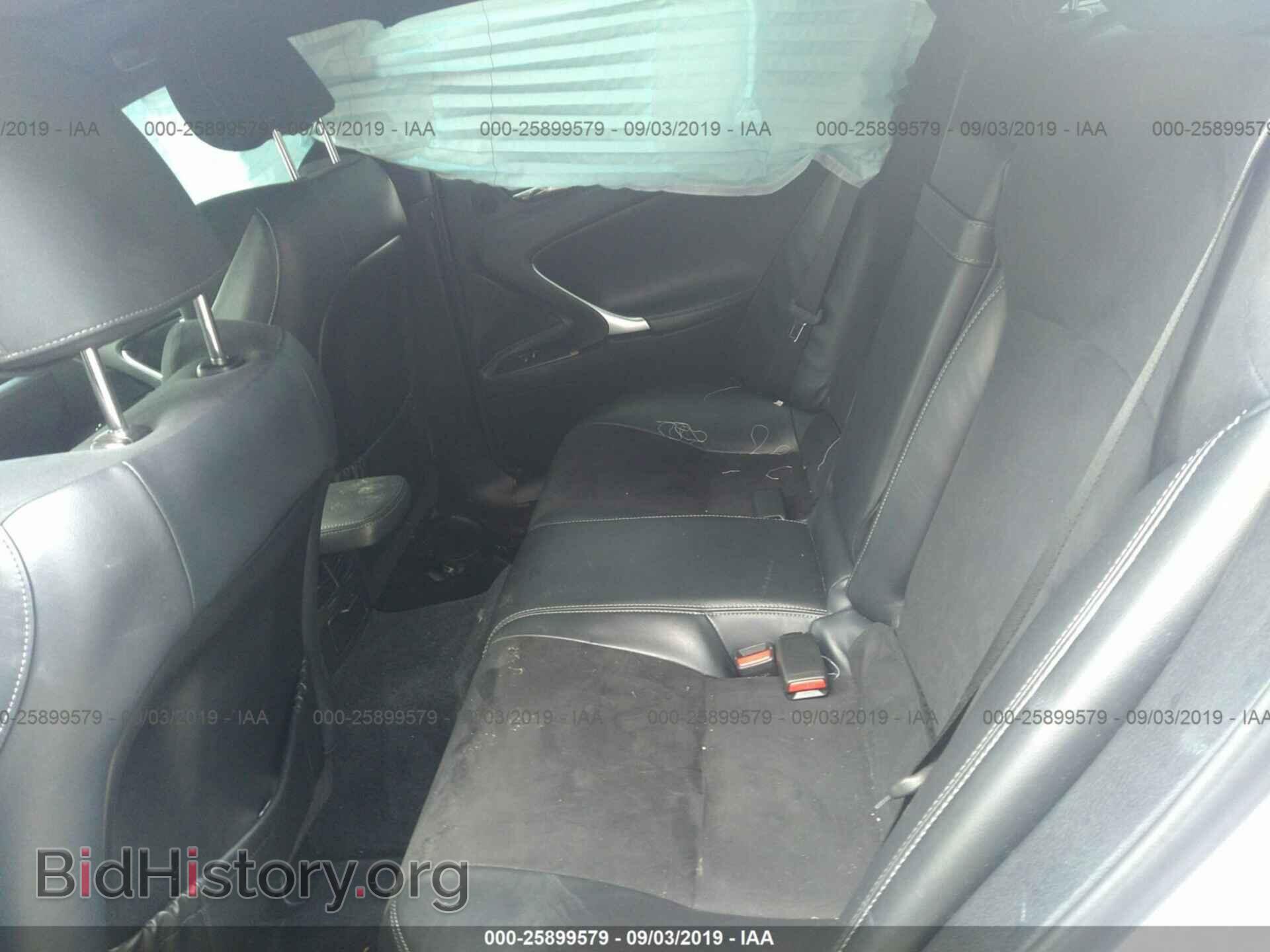 2012 LEXUS IS - VIN: JTHBF5C28C5175779 - Photo 8