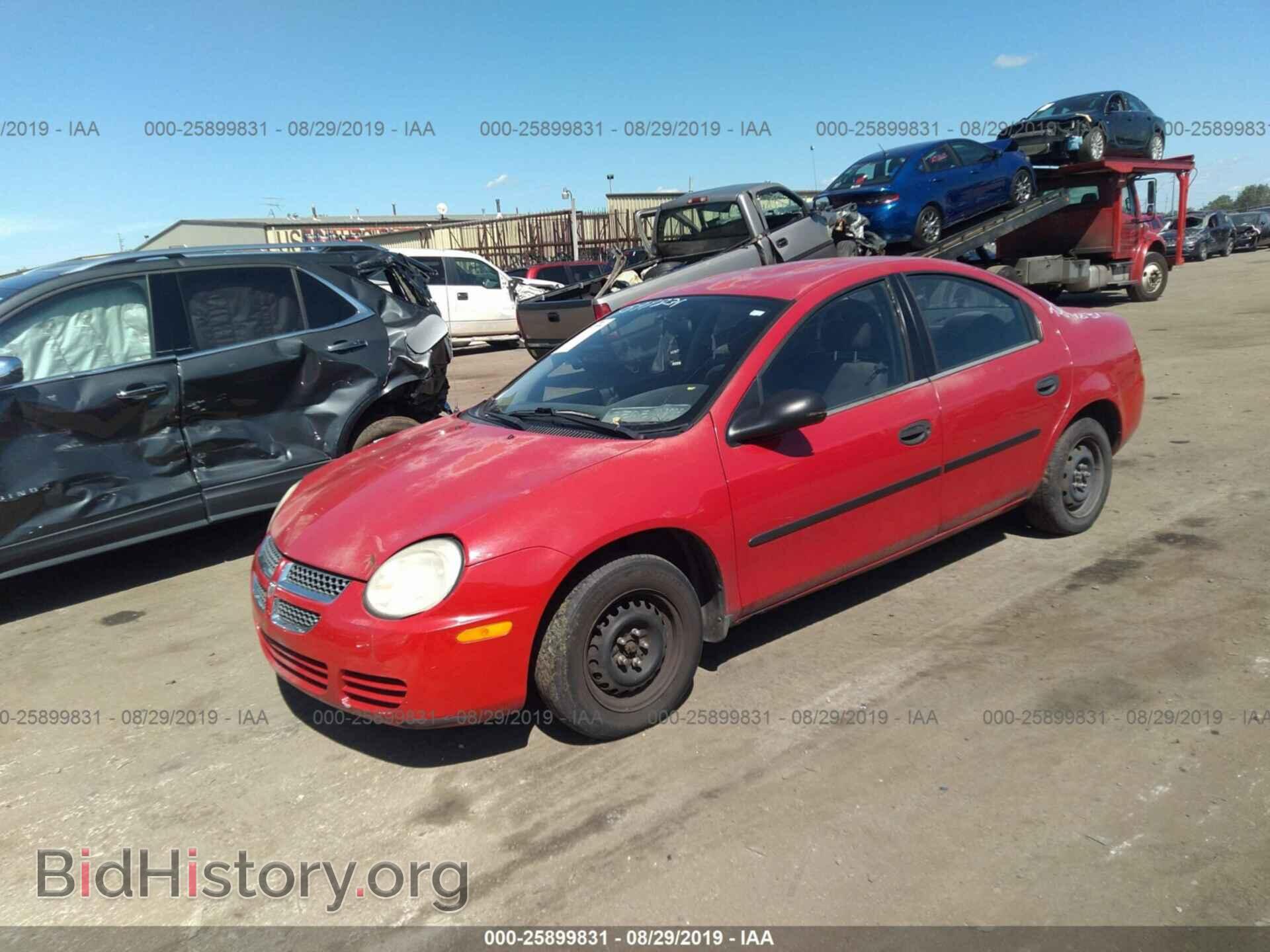 2004 DODGE NEON - VIN: 1B3ES26C54D619044 - Фото 2