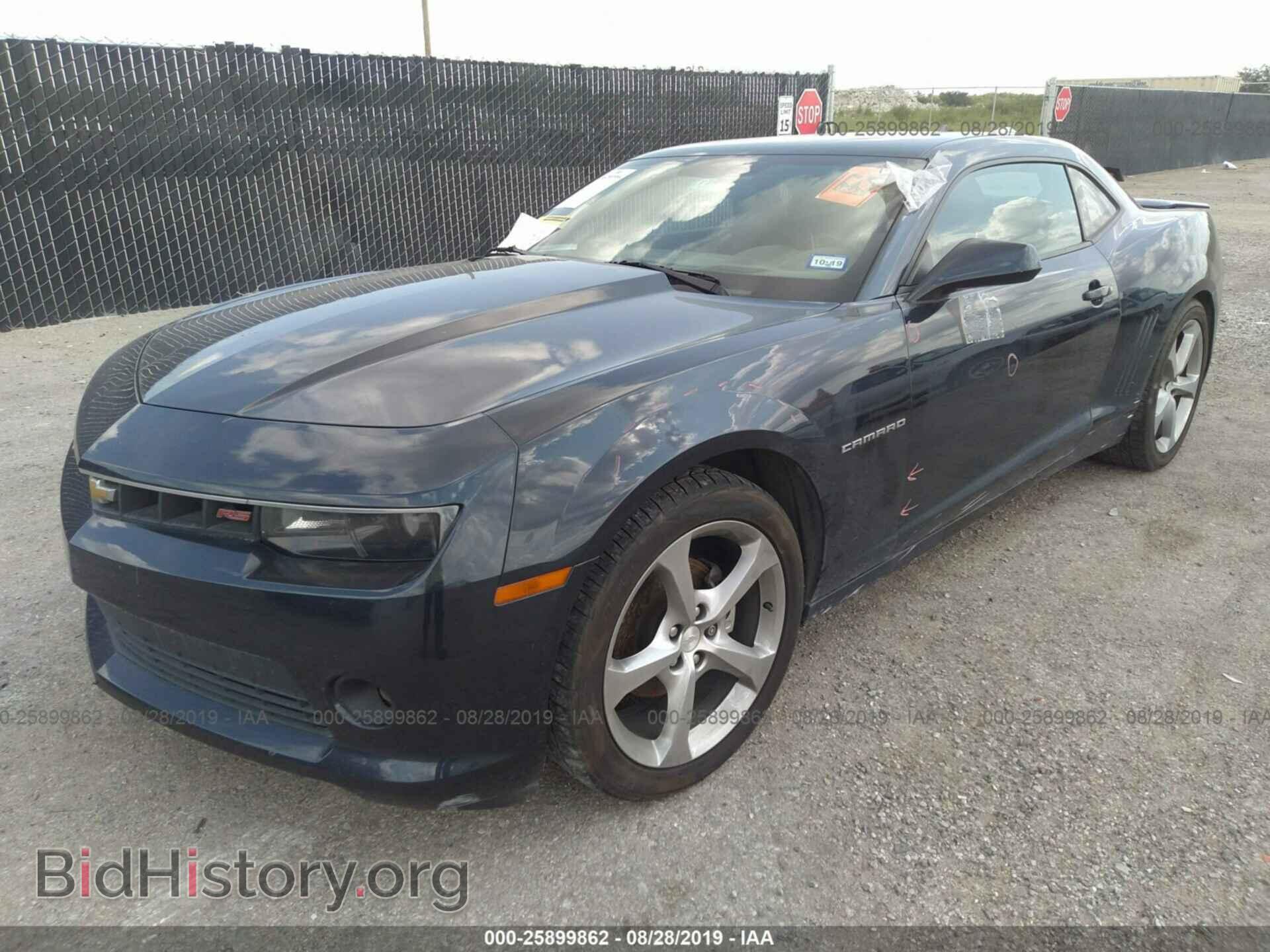 2014 CHEVROLET CAMARO - VIN: 2G1FC1E32E9132189 - Фото 2