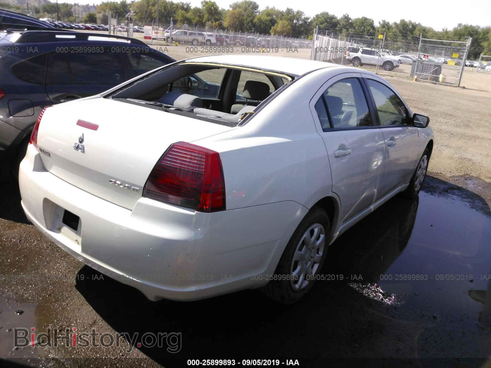 2008 MITSUBISHI GALANT - VIN: 4A3AB36F98E021744 - Фото 4